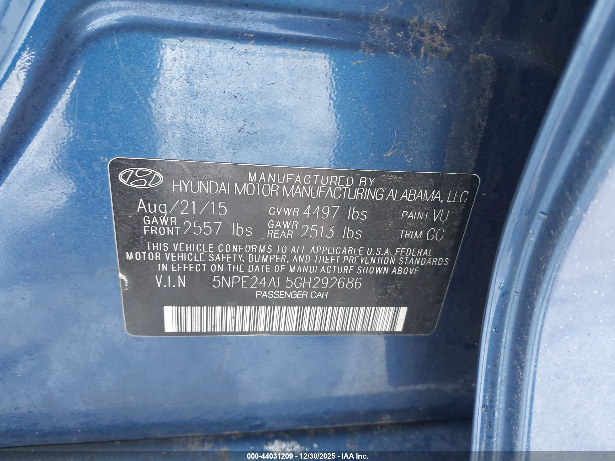 HYUNDAI SONATA image 9