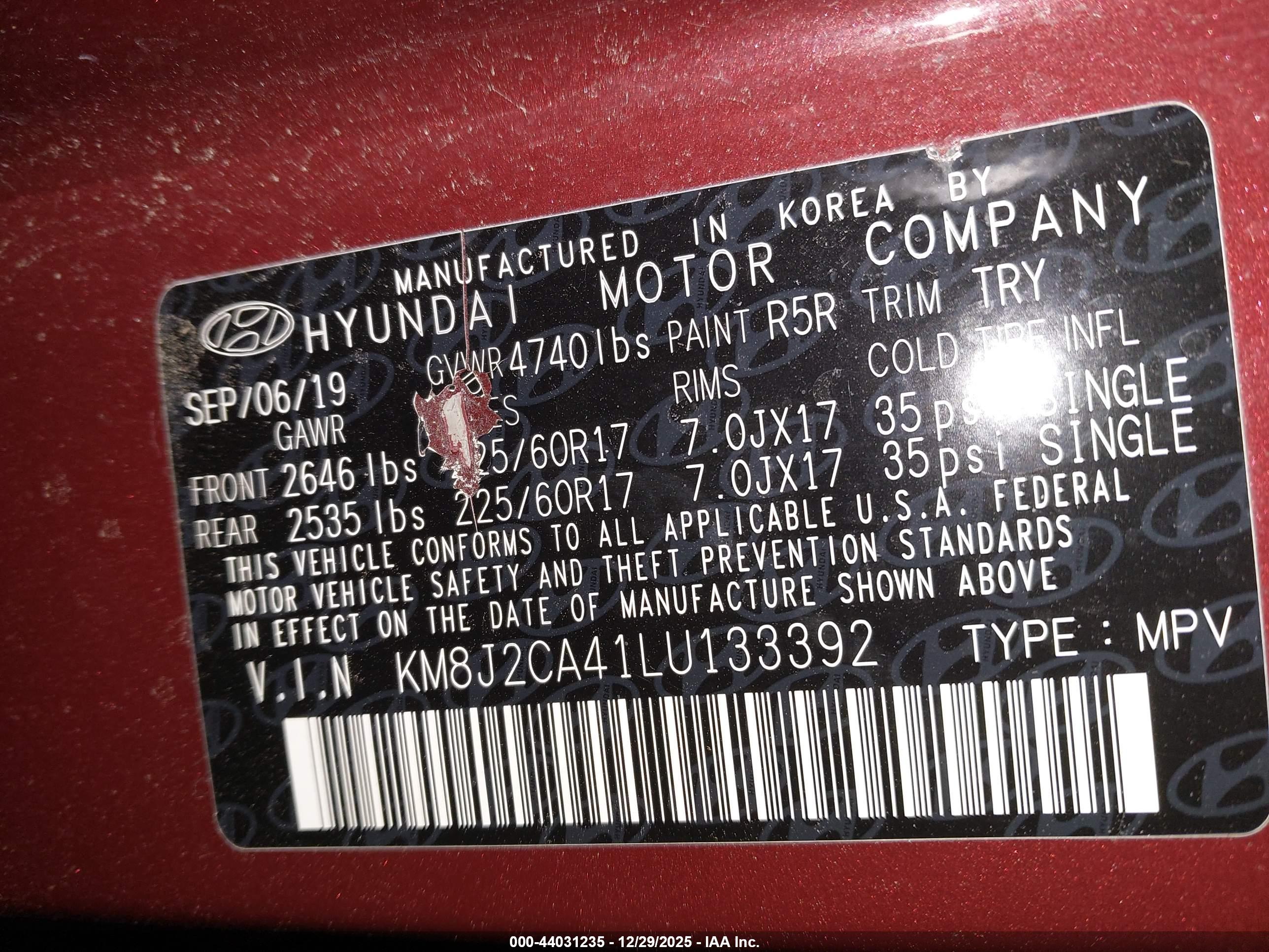 HYUNDAI TUCSON image 9