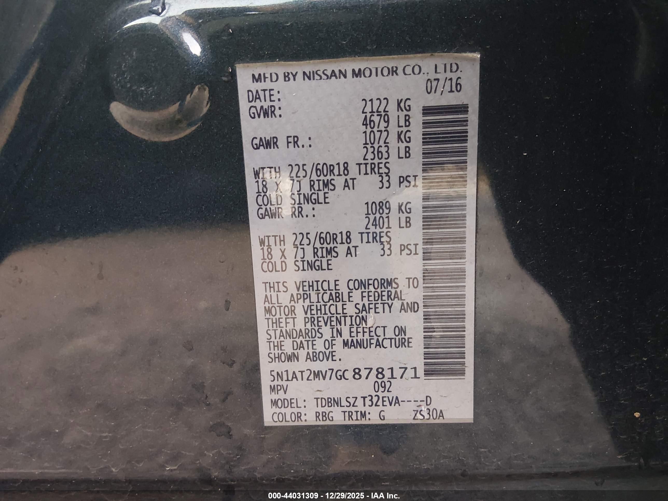 NISSAN ROGUE image 9