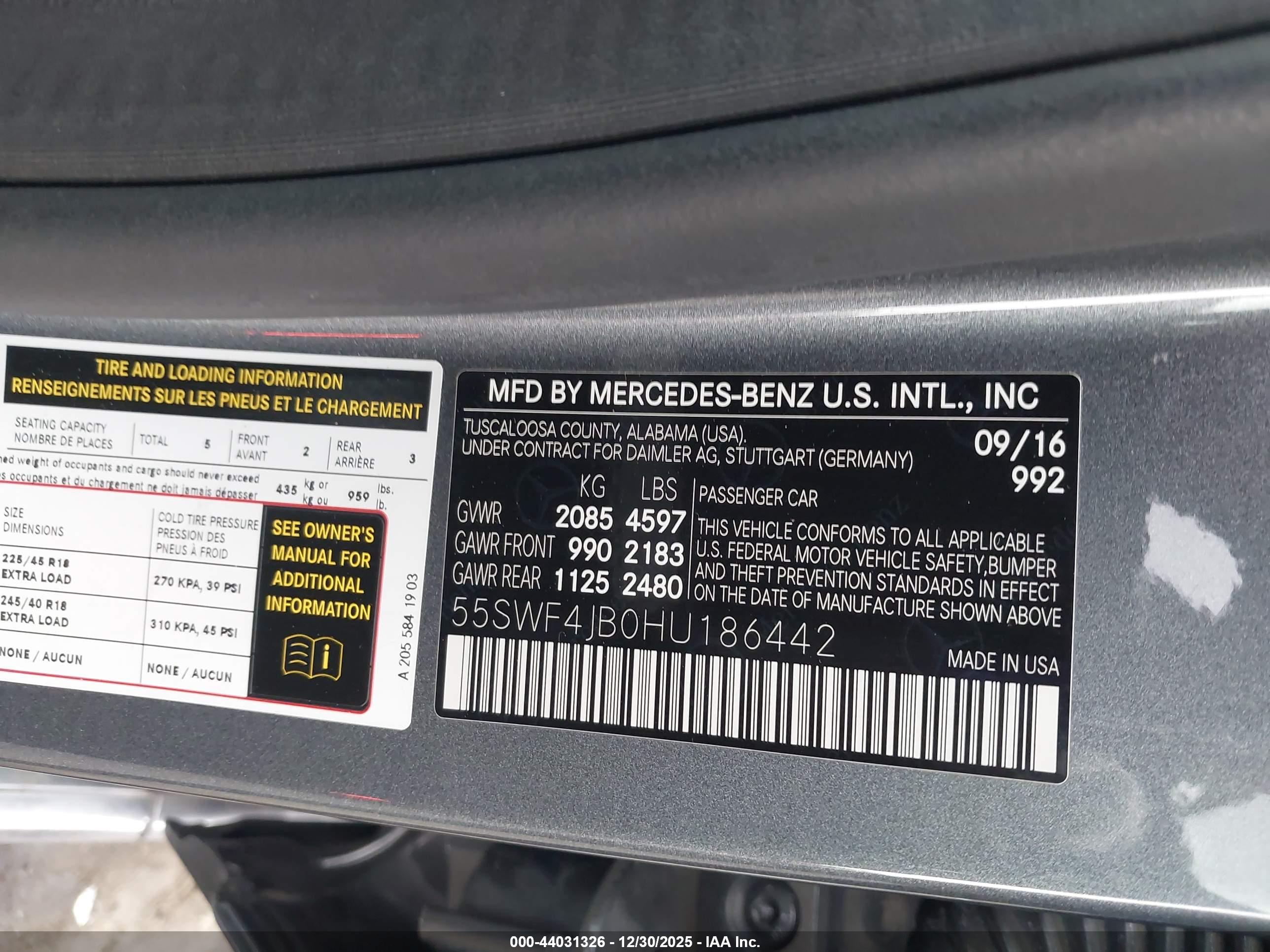 MERCEDES-BENZ C image 9