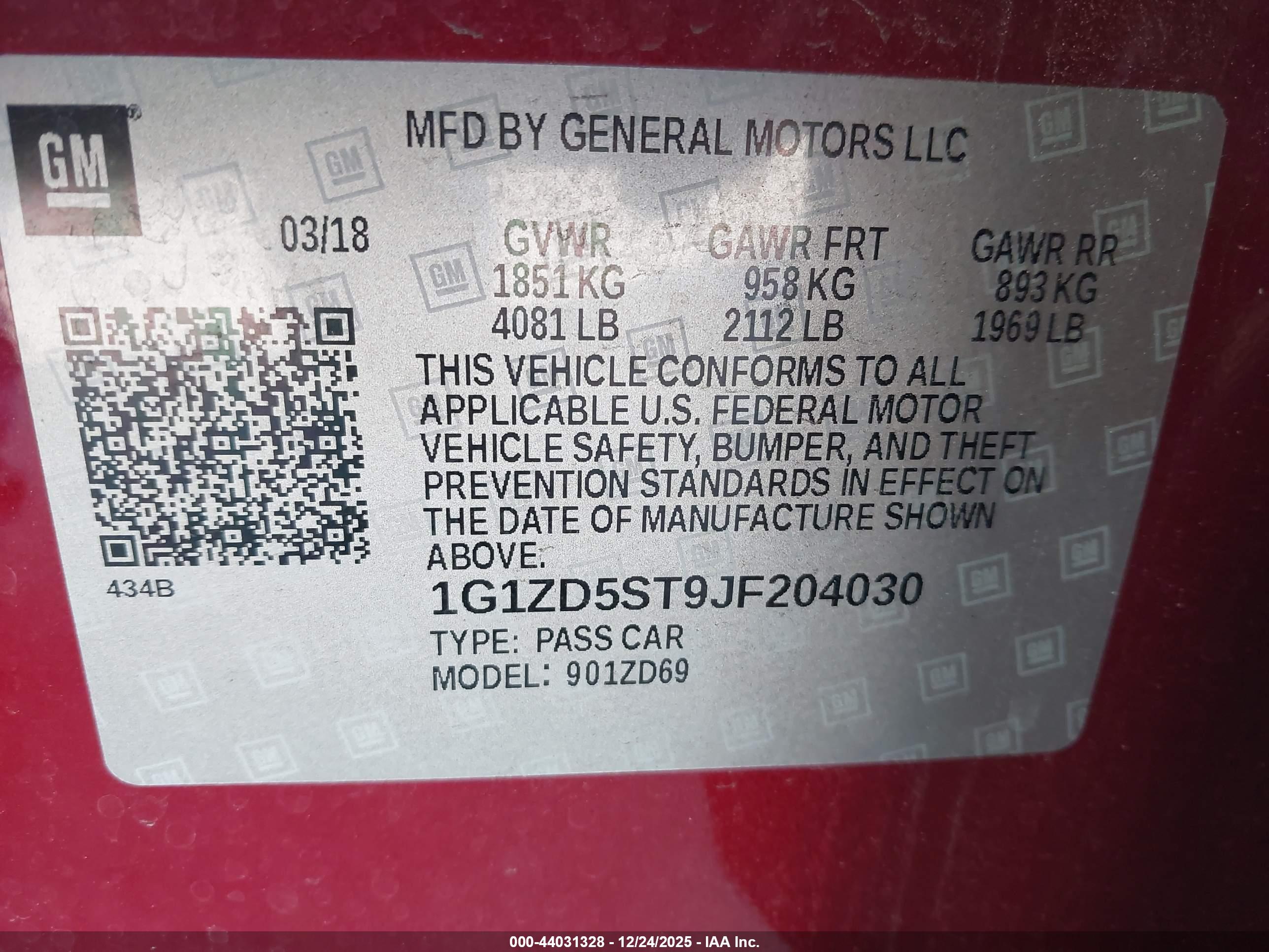 CHEVROLET MALIBU image 9