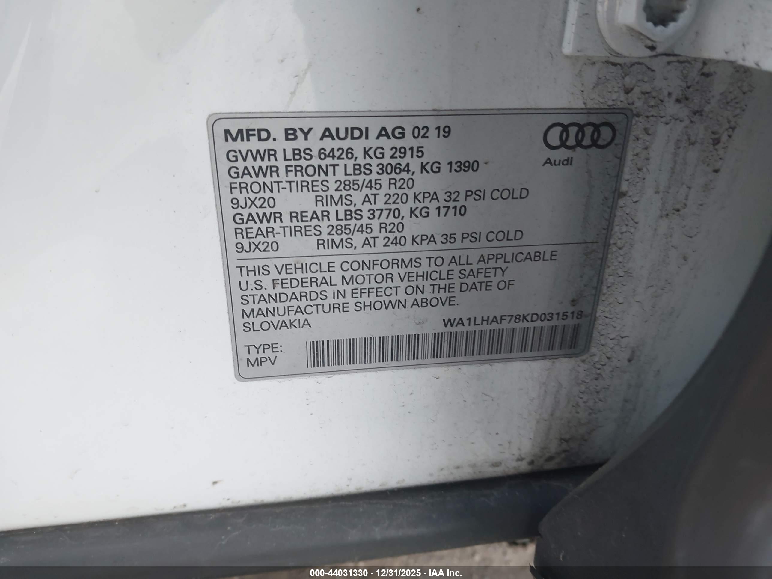 AUDI Q7 image 9