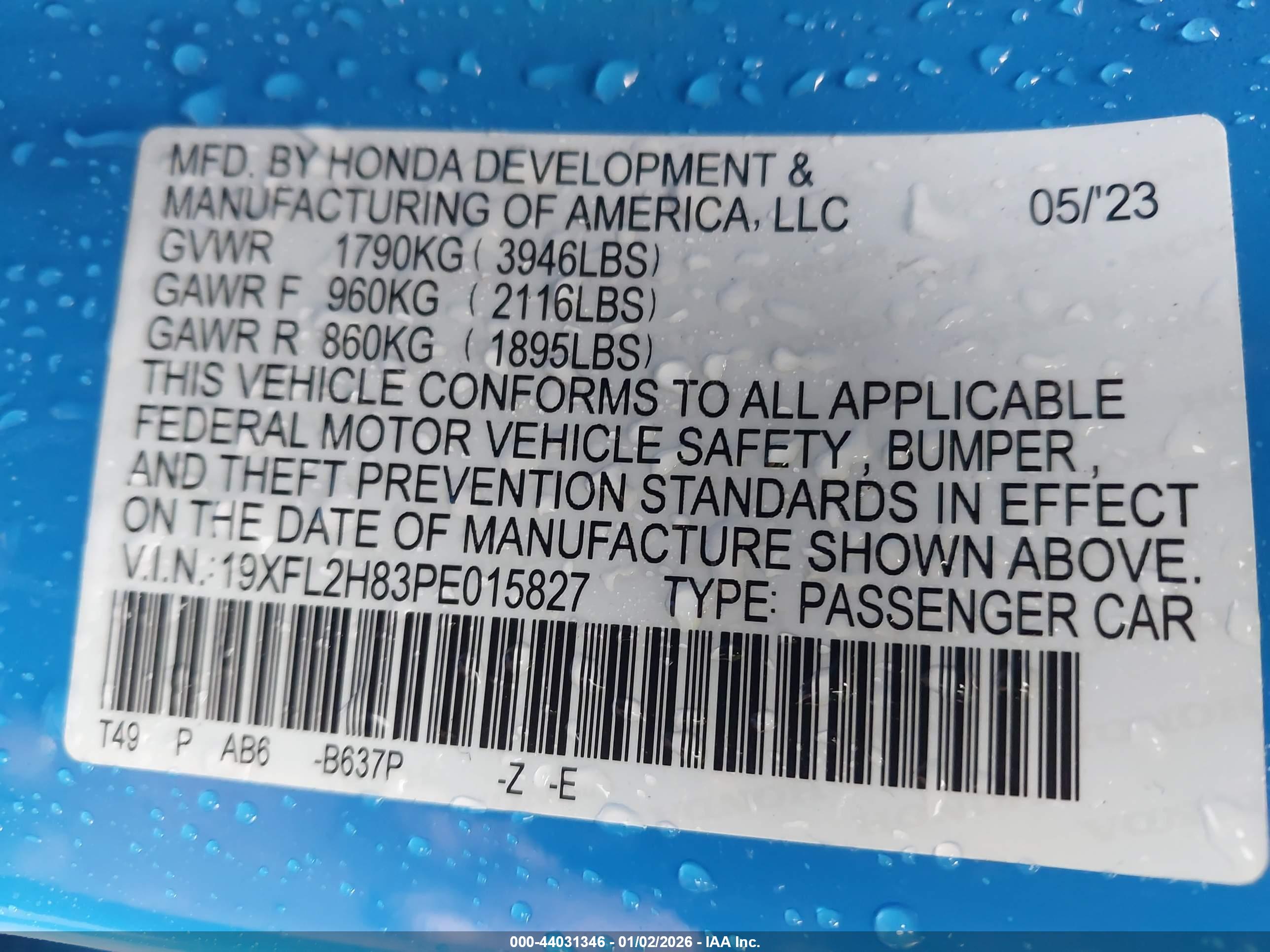 HONDA CIVIC image 9