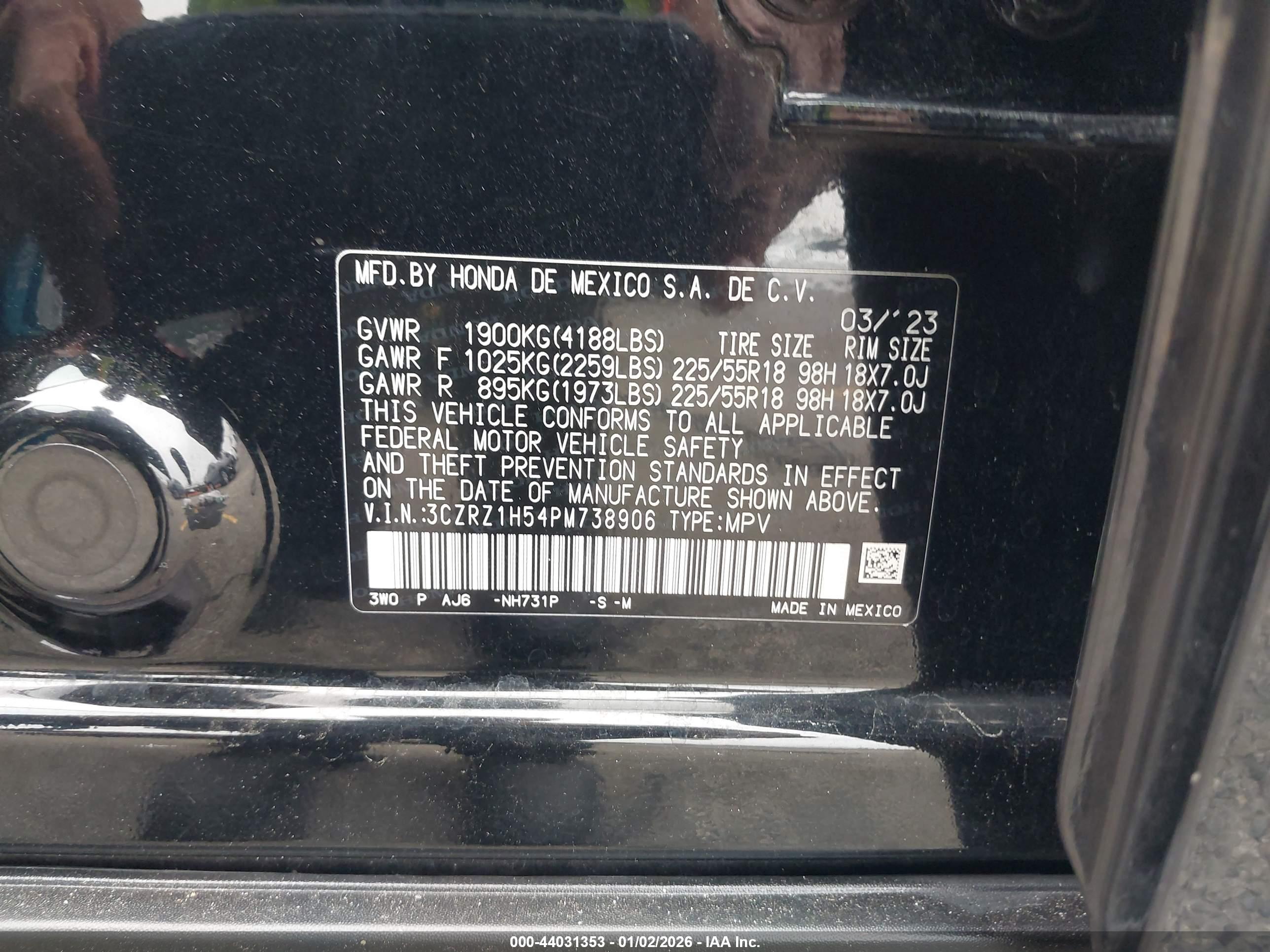 HONDA HR-V image 9