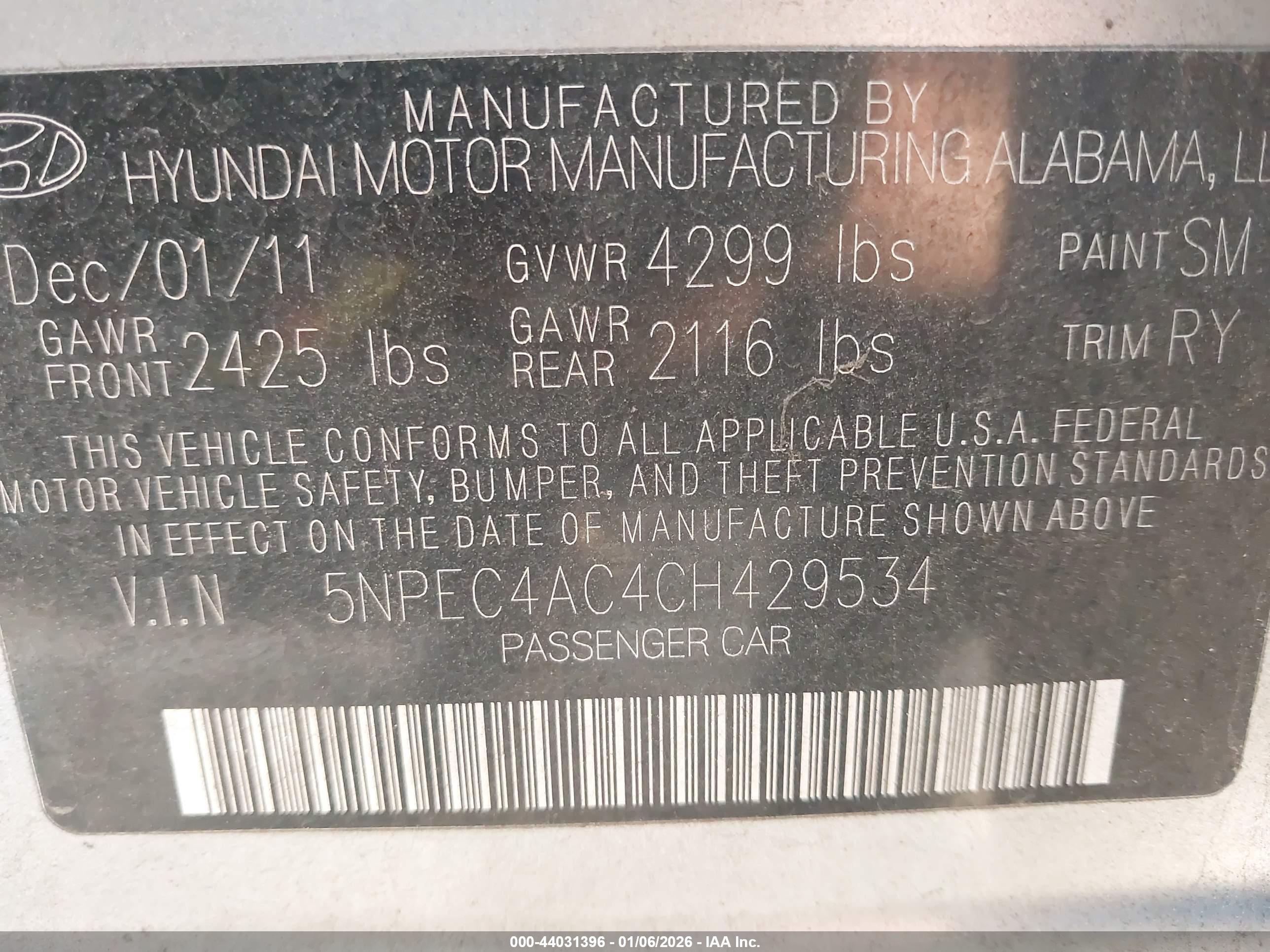 HYUNDAI SONATA image 9
