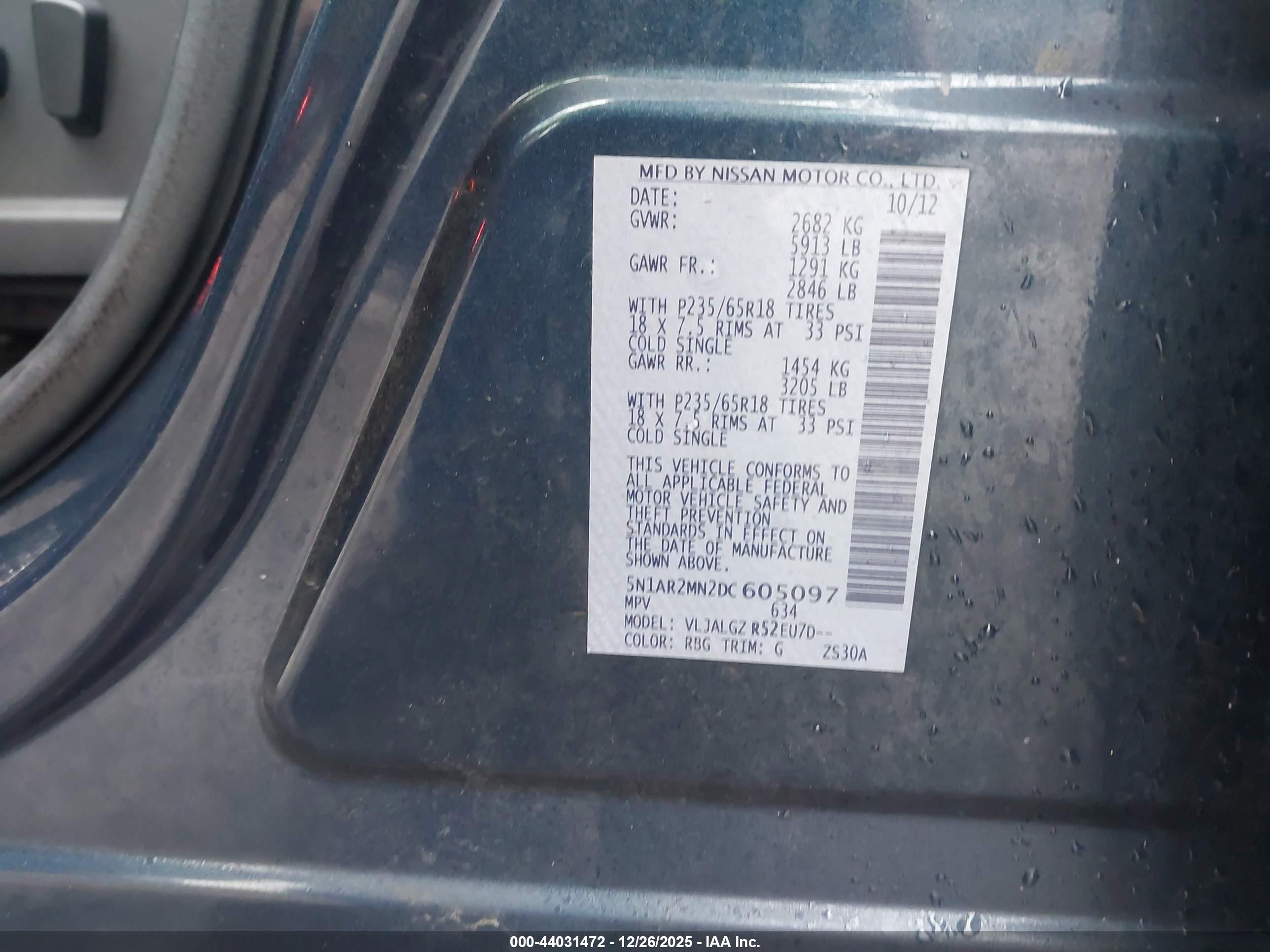 NISSAN PATHFINDER image 9