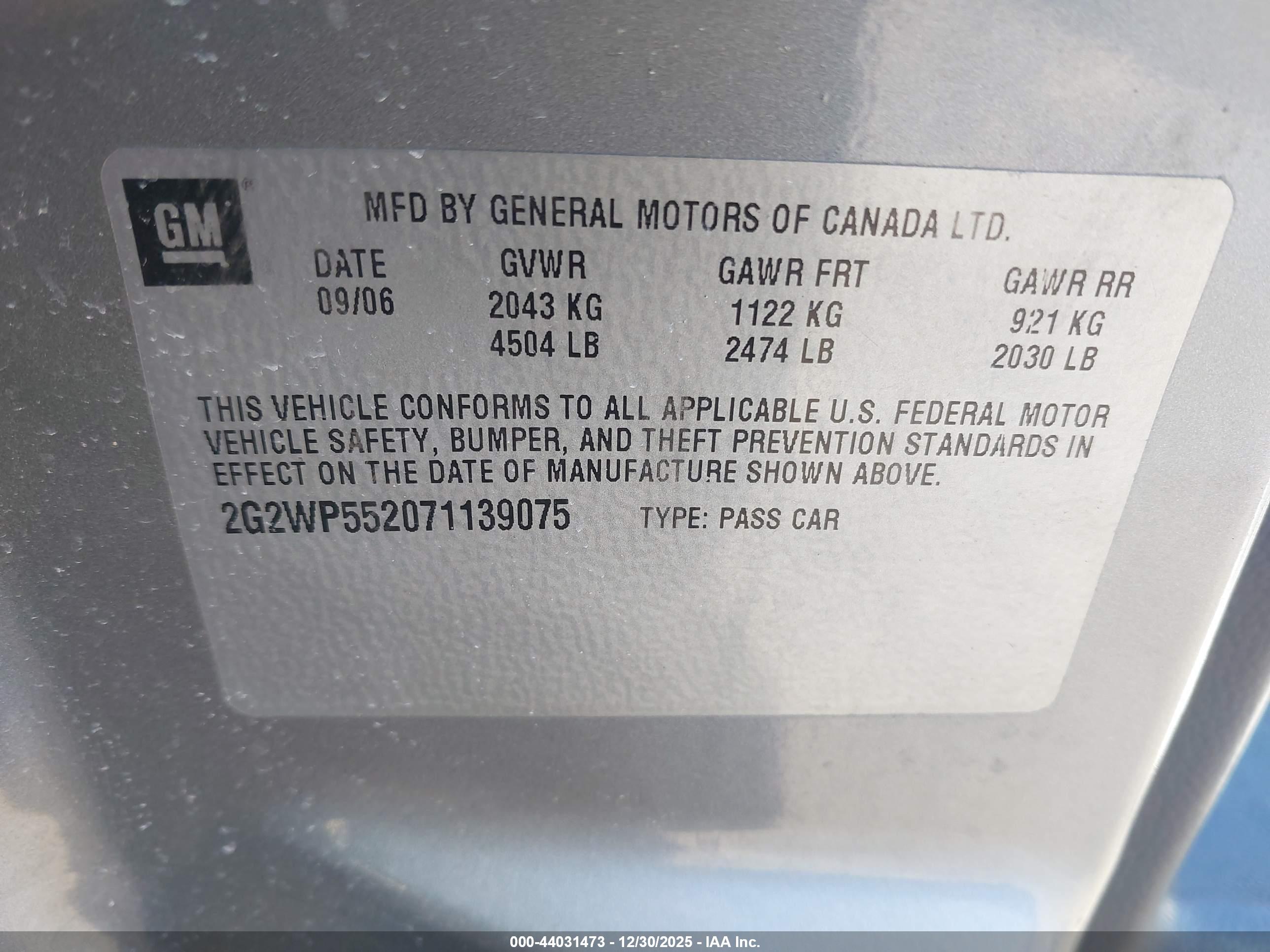 PONTIAC GRAND image 9