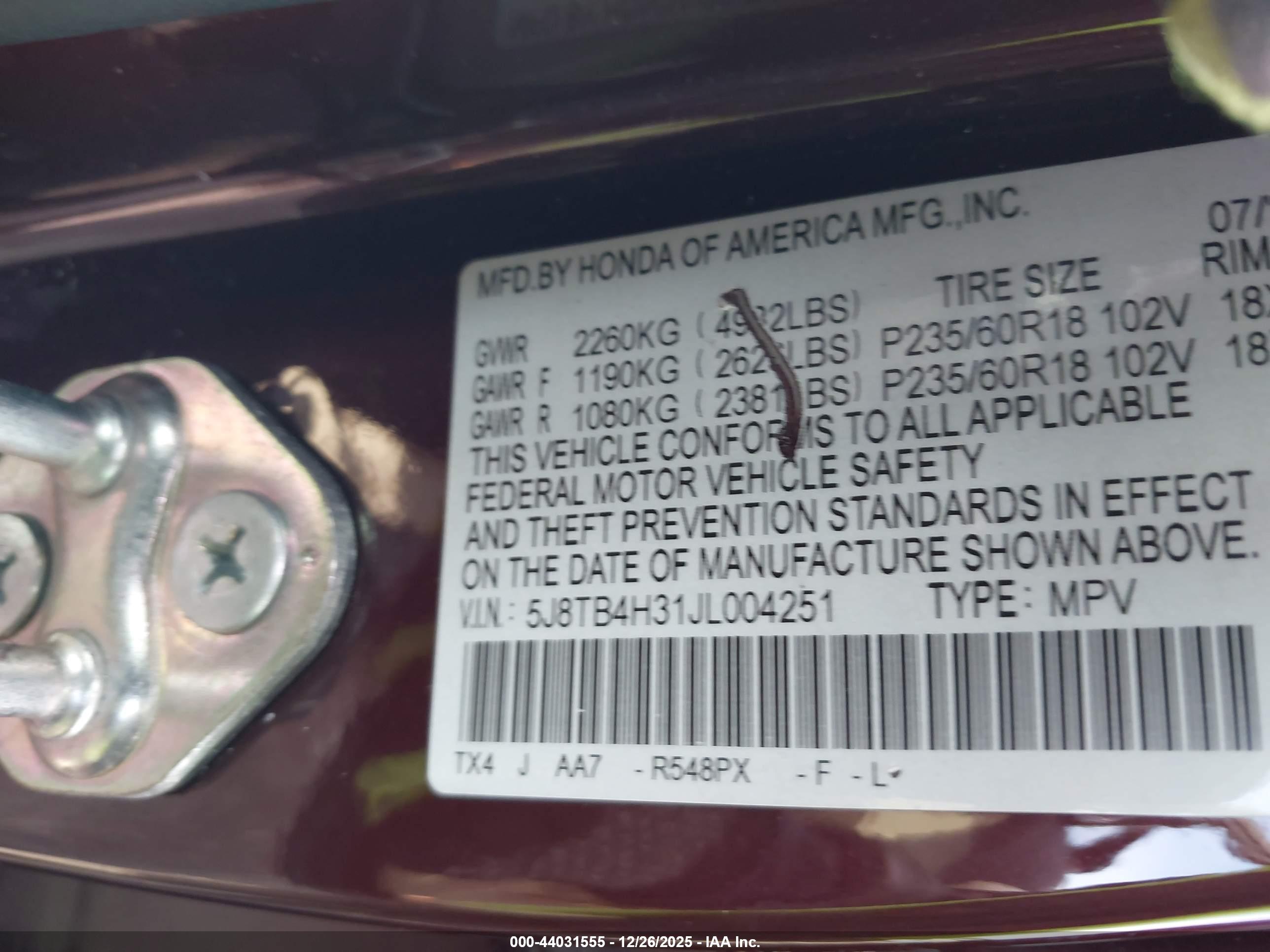 ACURA RDX image 9