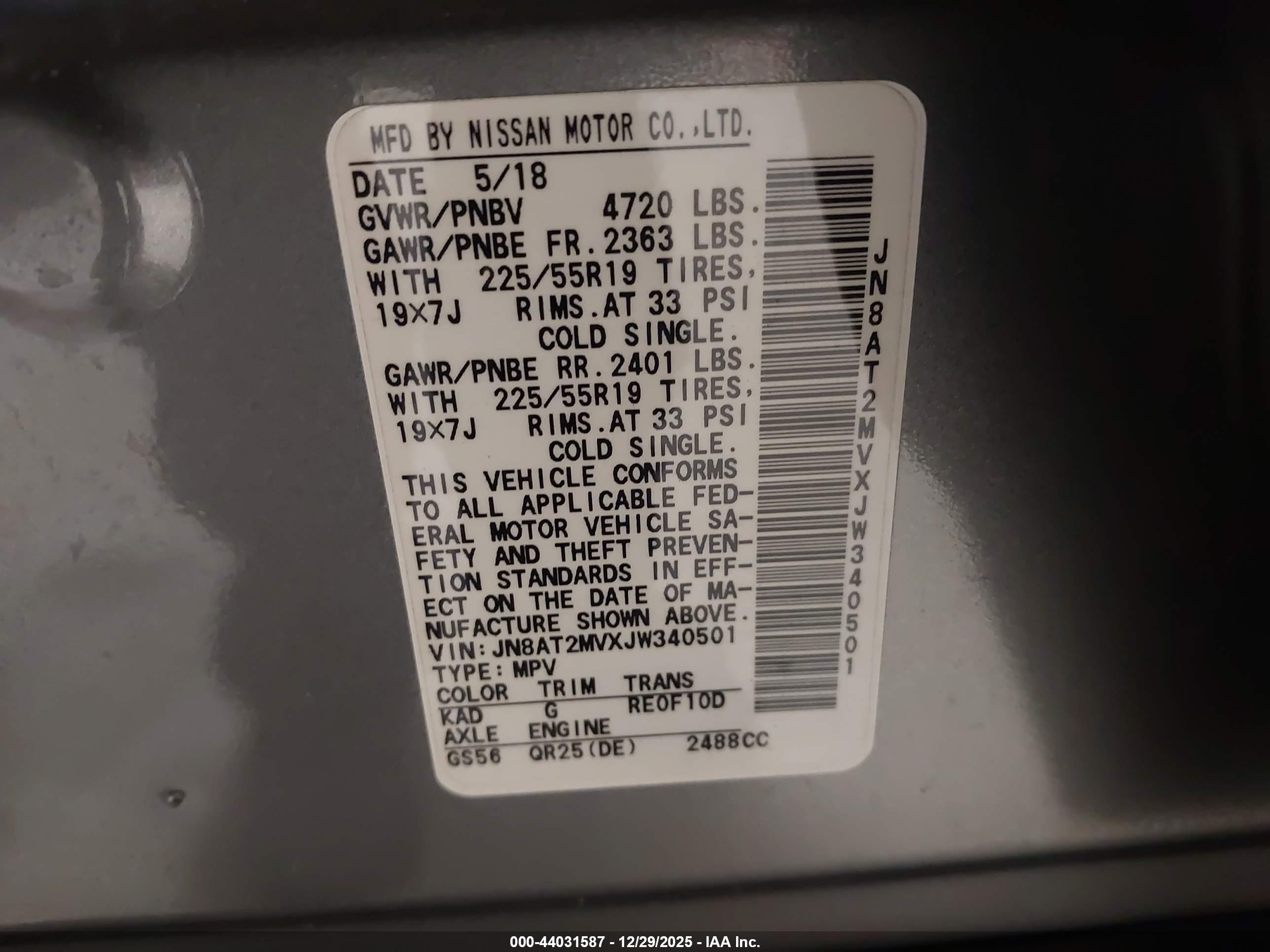 NISSAN ROGUE image 9