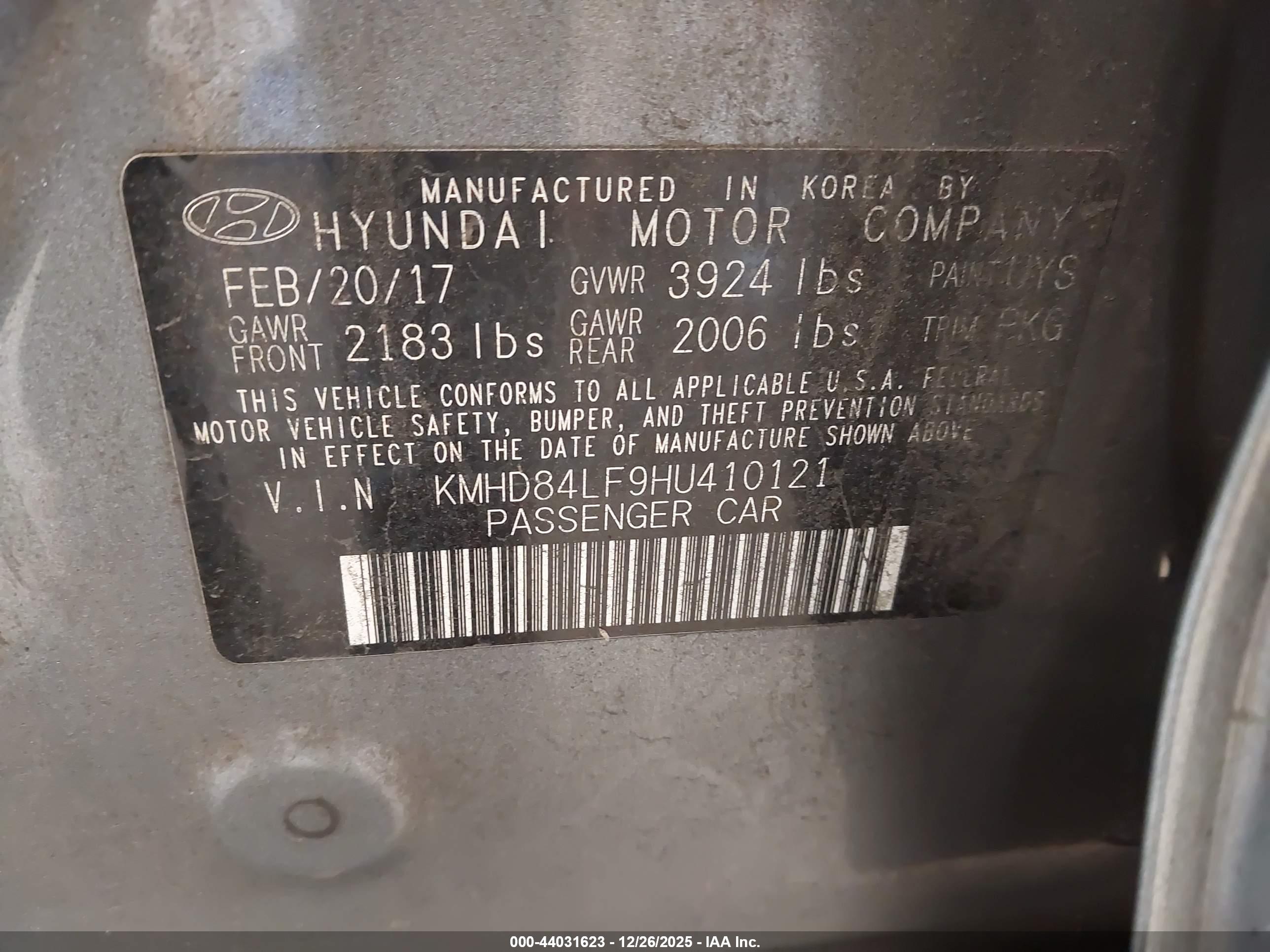 HYUNDAI ELANTRA image 9