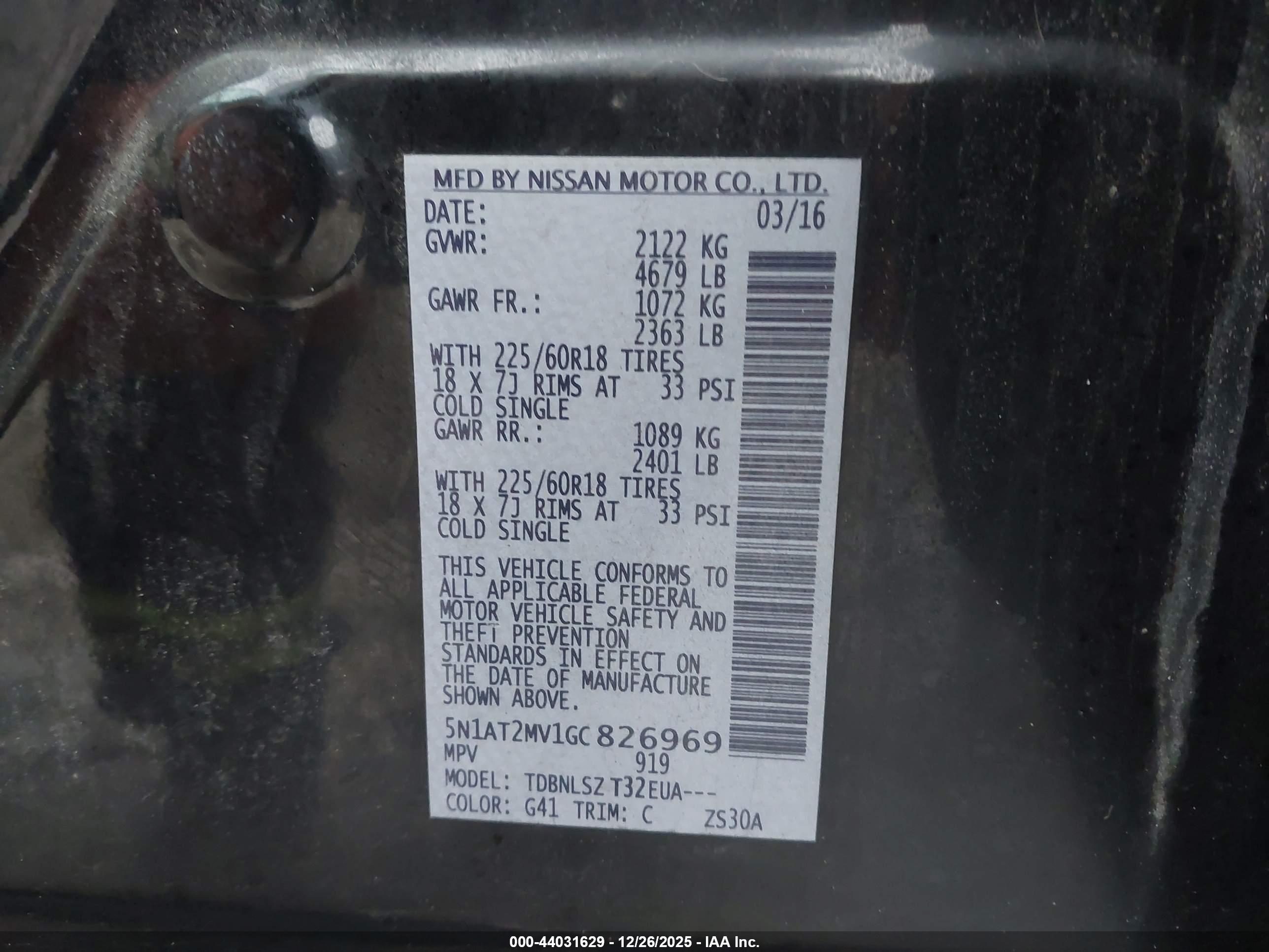NISSAN ROGUE image 9