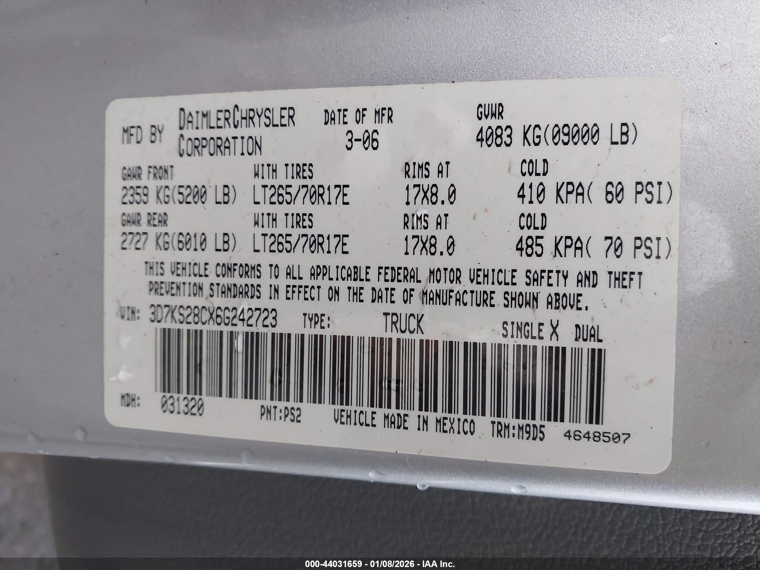 DODGE RAM image 9