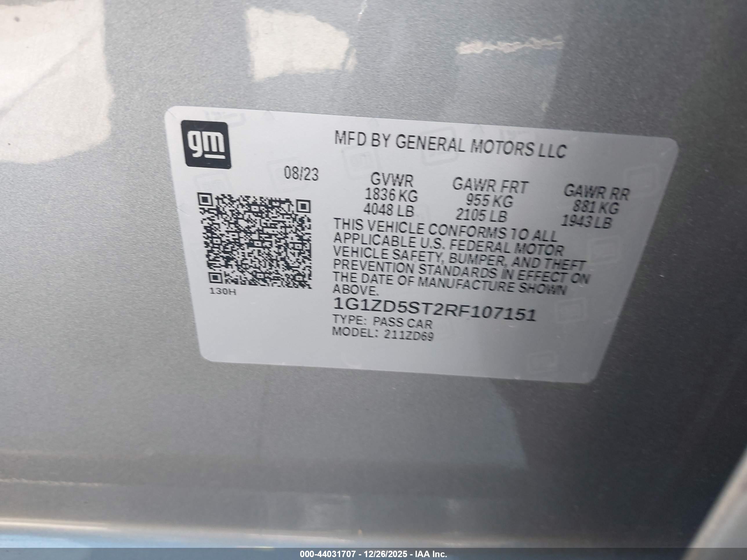 CHEVROLET MALIBU image 9