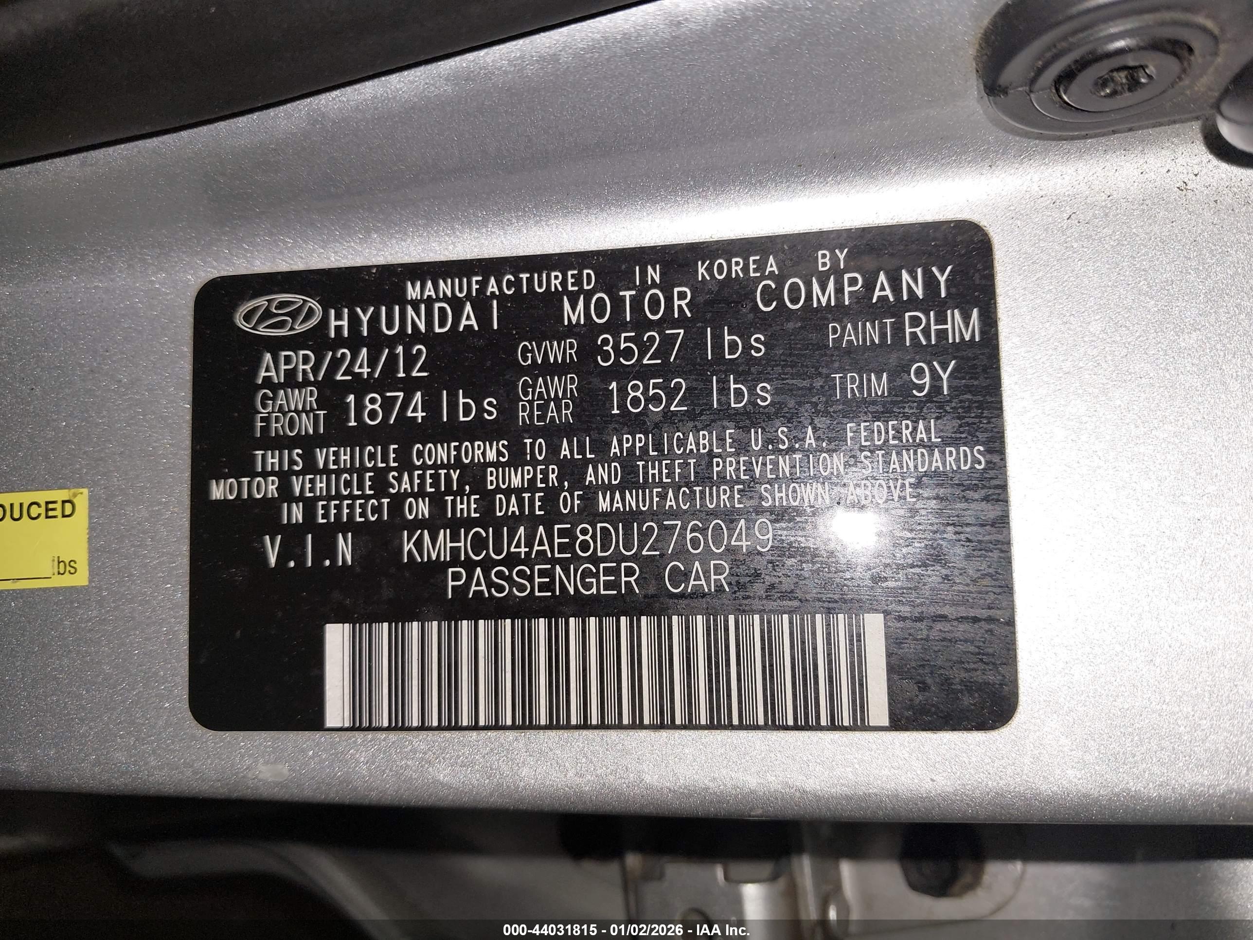 HYUNDAI ACCENT image 9