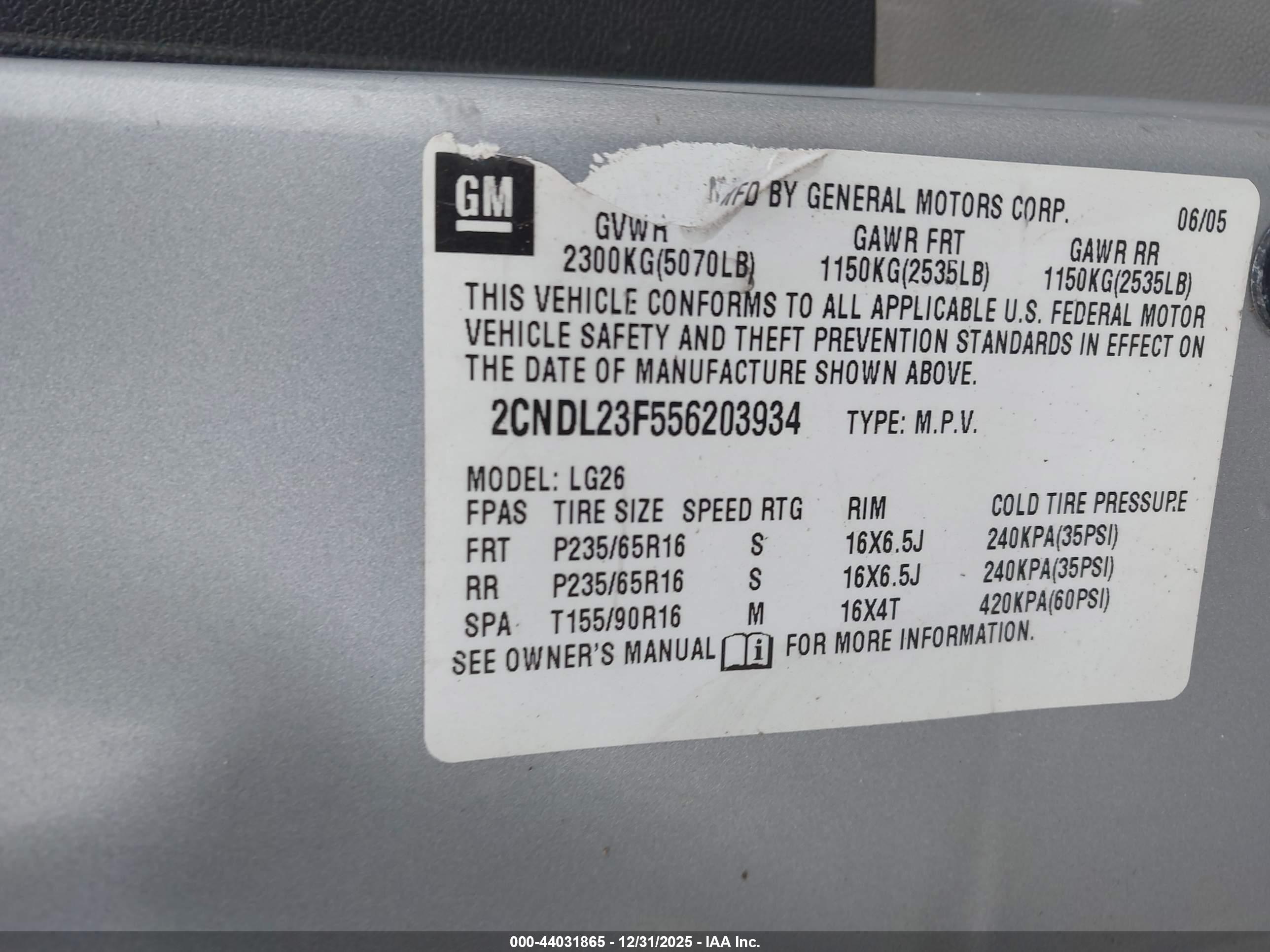 CHEVROLET EQUINOX image 9