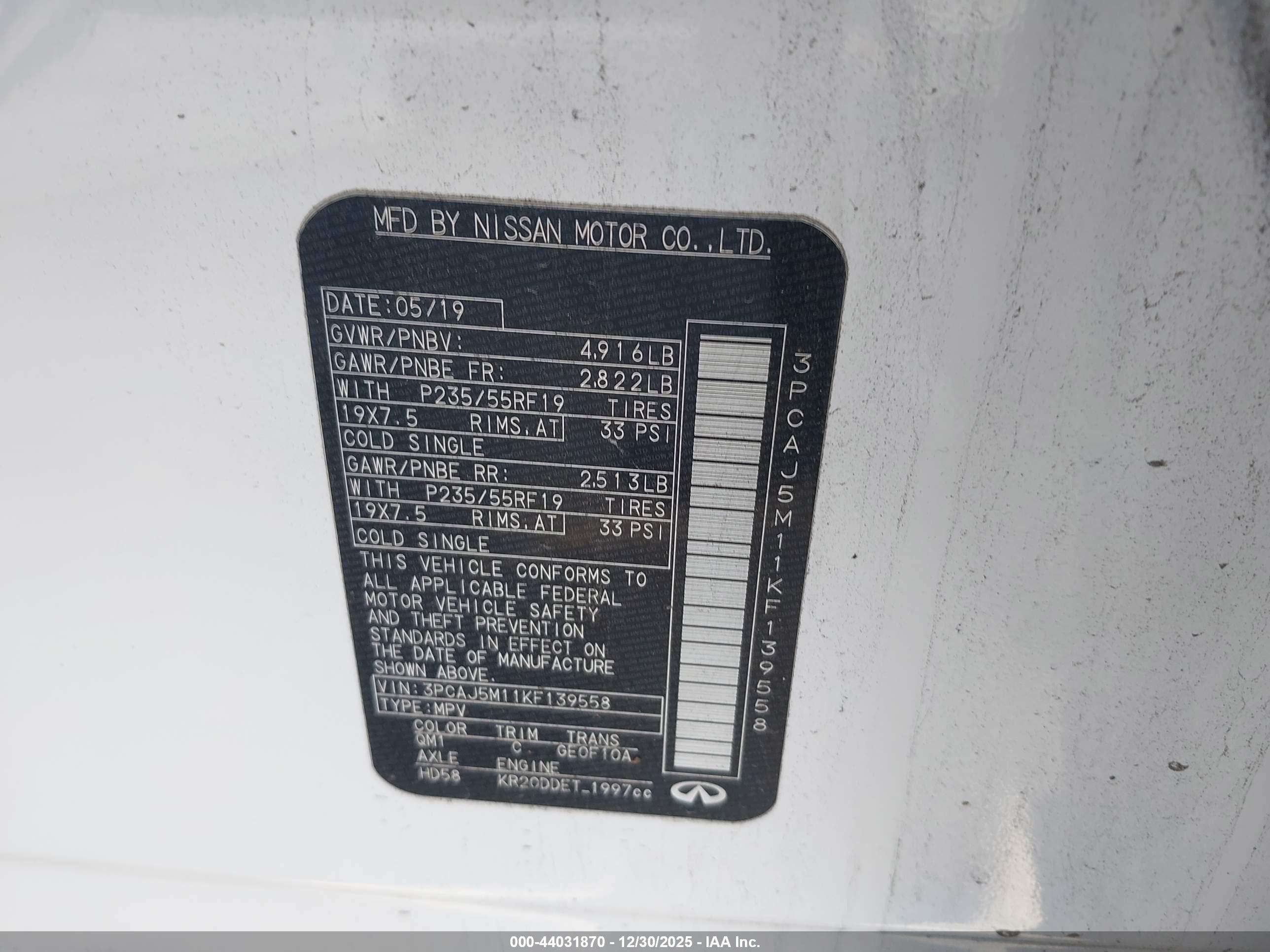 INFINITI QX50 image 9