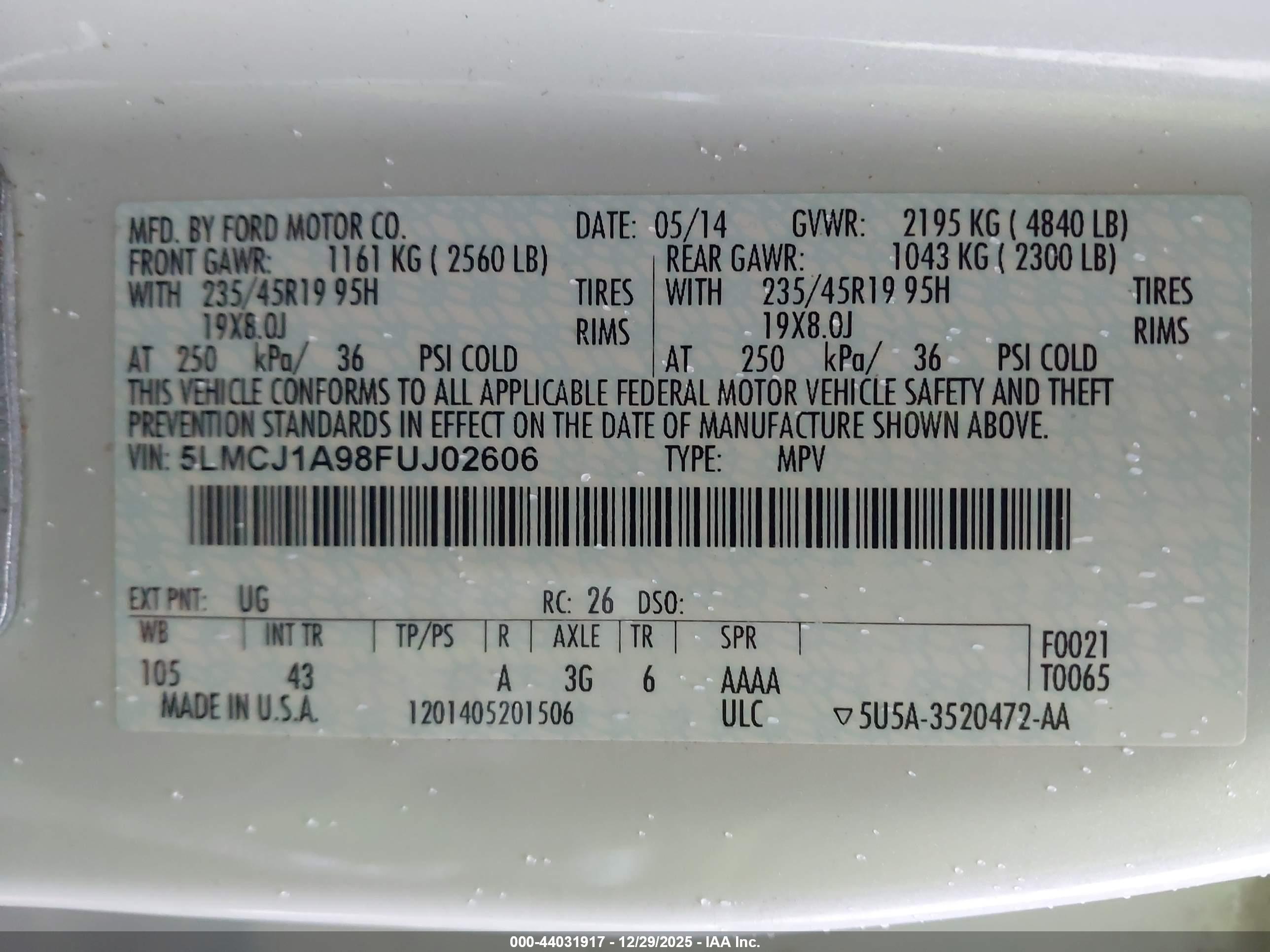 LINCOLN MKC image 9