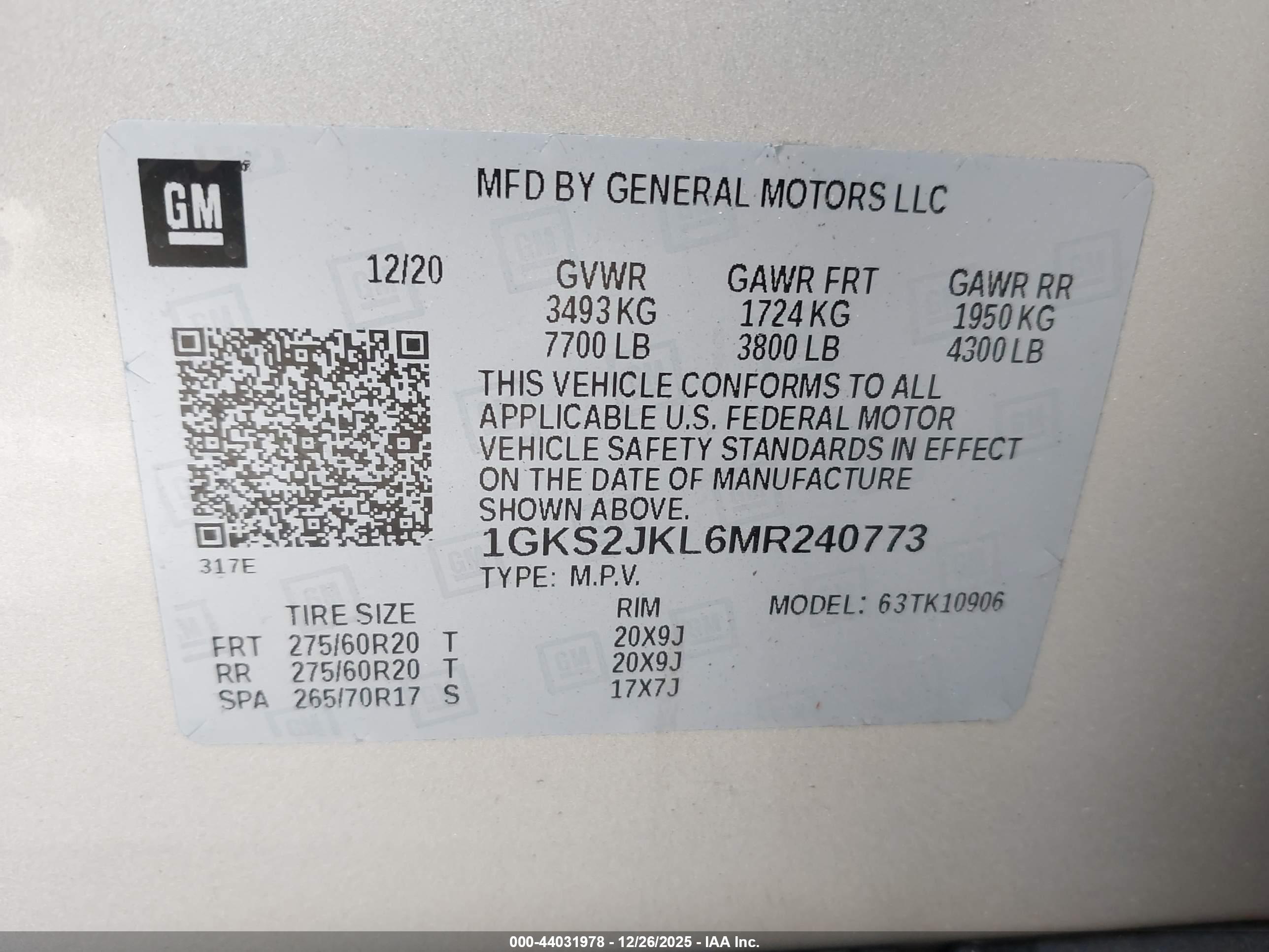 GMC YUKON image 9