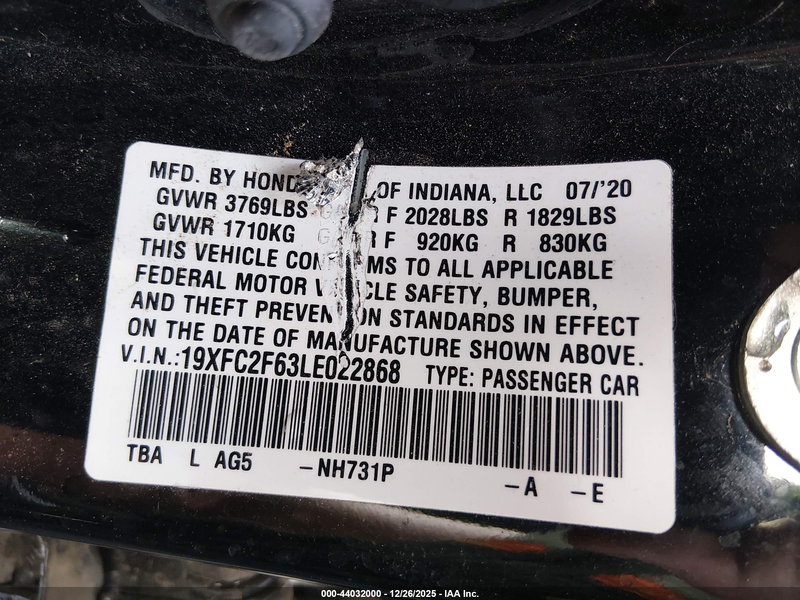 HONDA CIVIC image 9