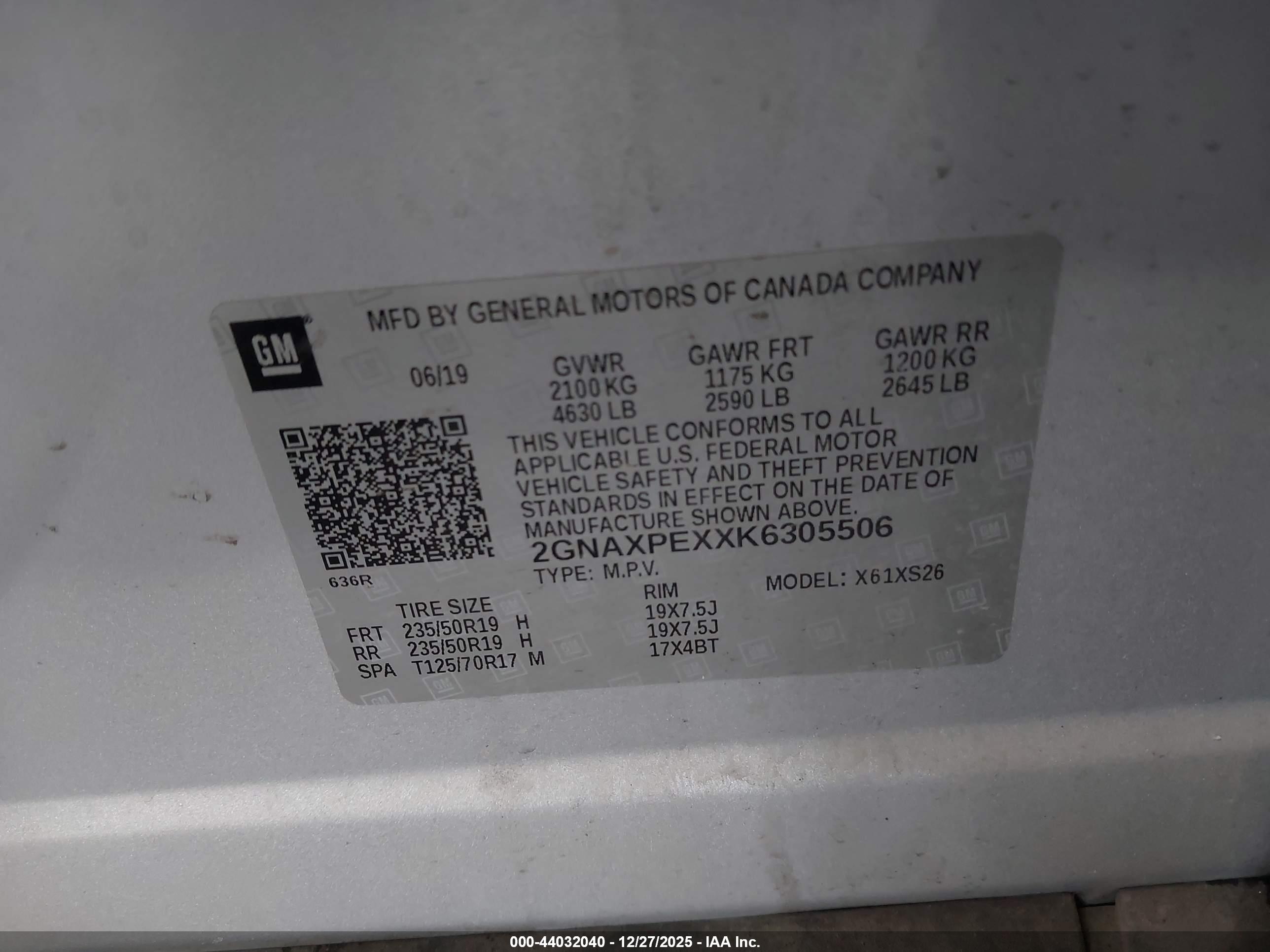 CHEVROLET EQUINOX image 9