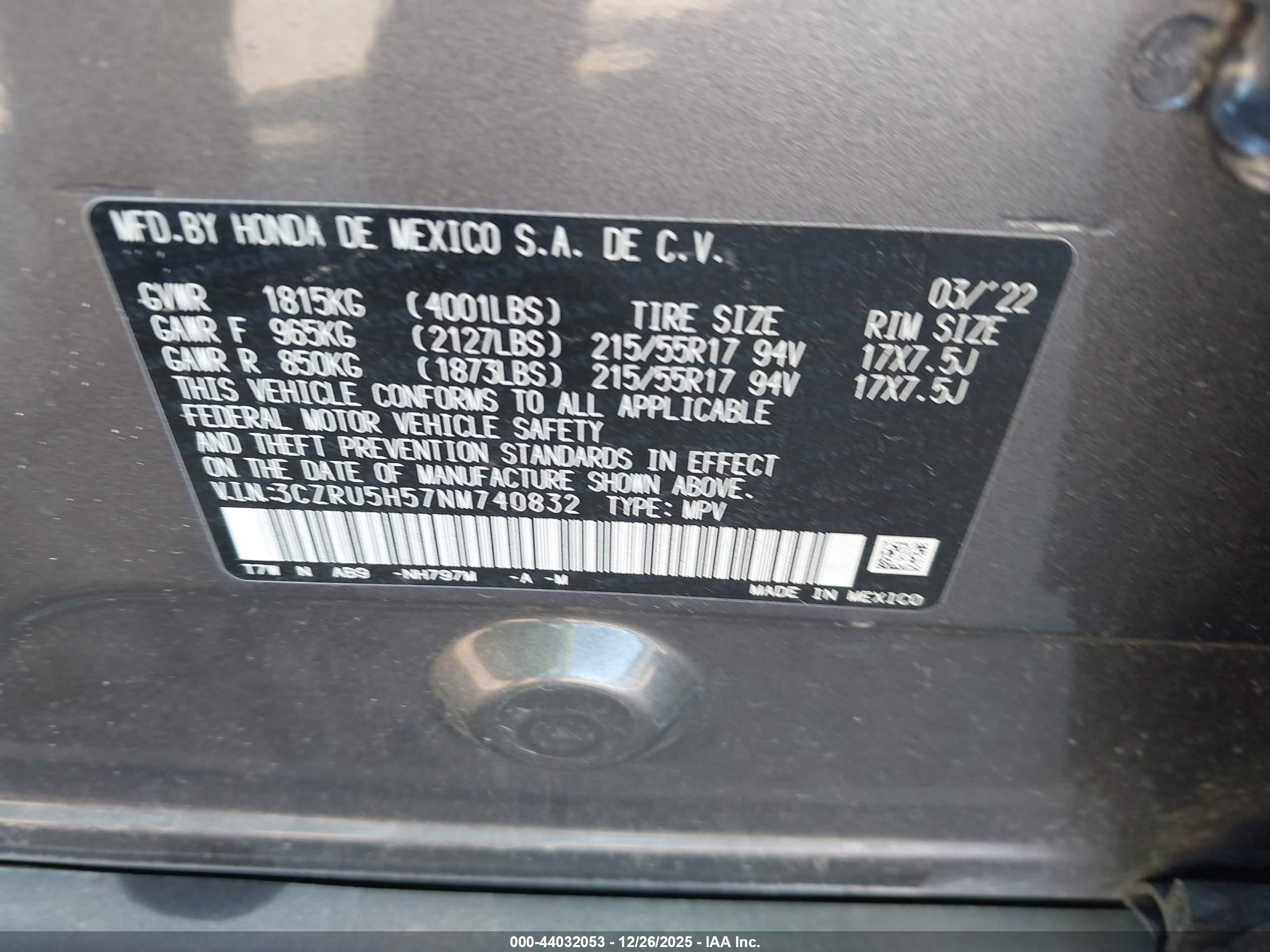 HONDA HR-V image 9