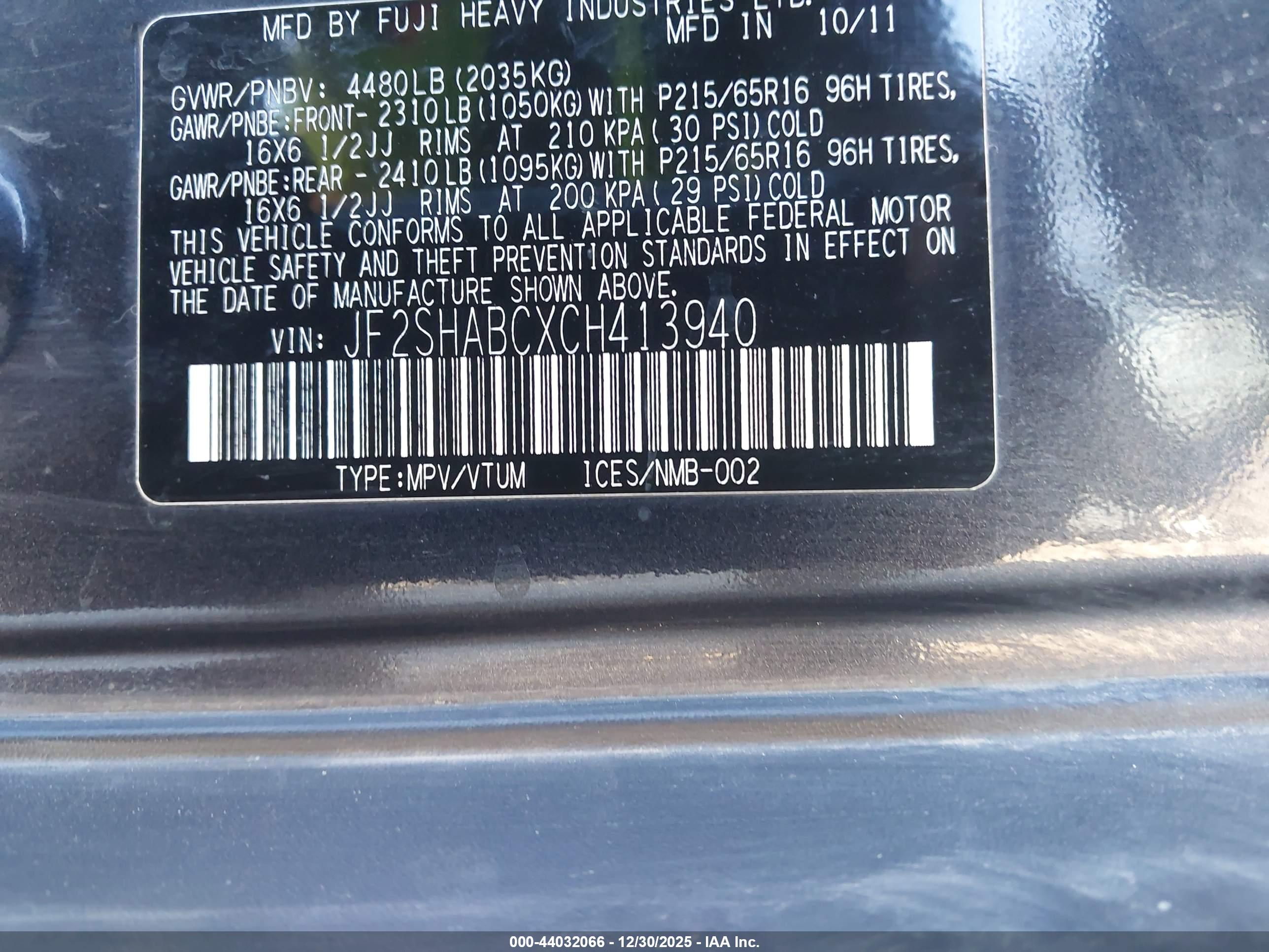 SUBARU FORESTER image 9