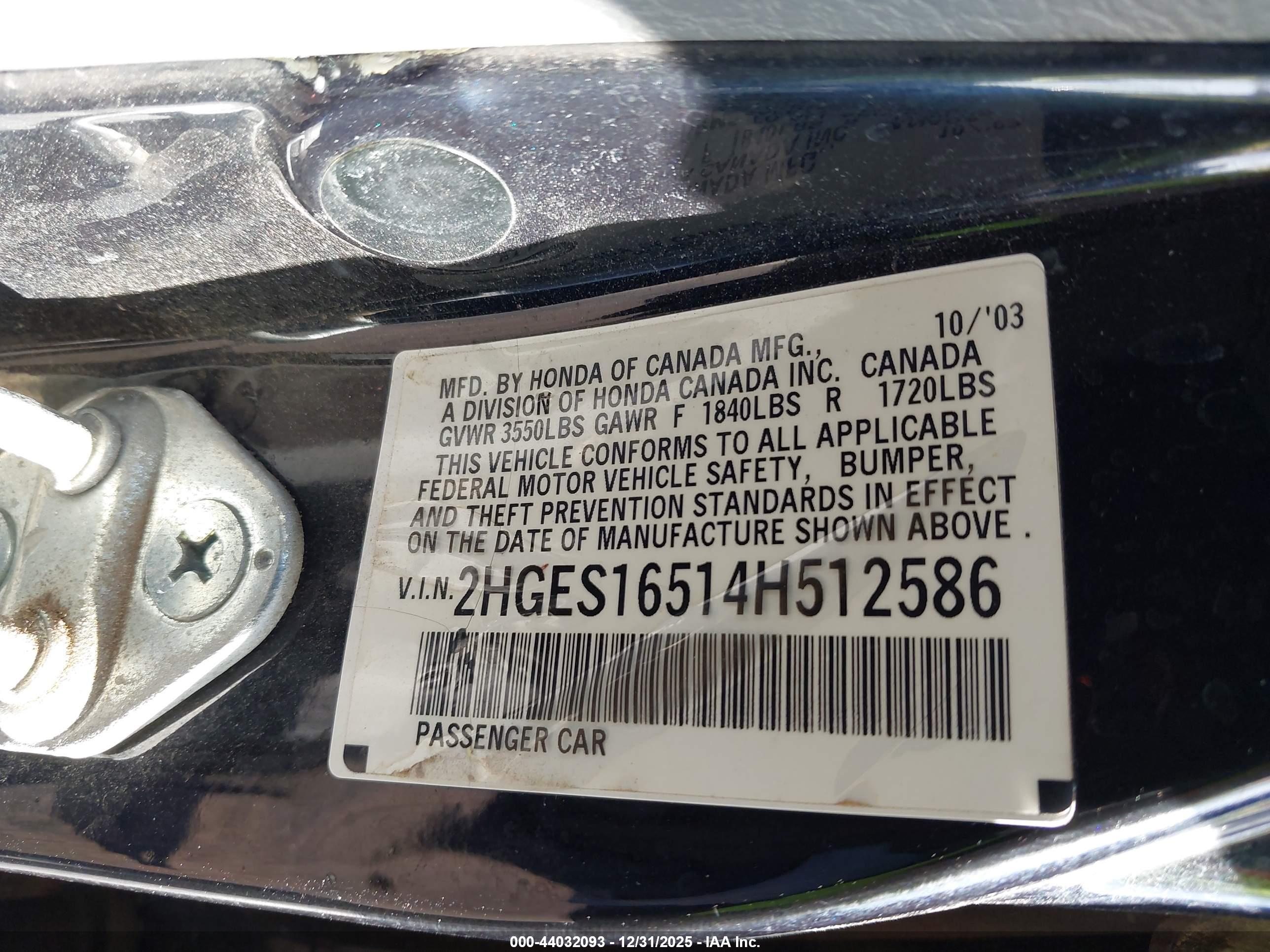 HONDA CIVIC image 9