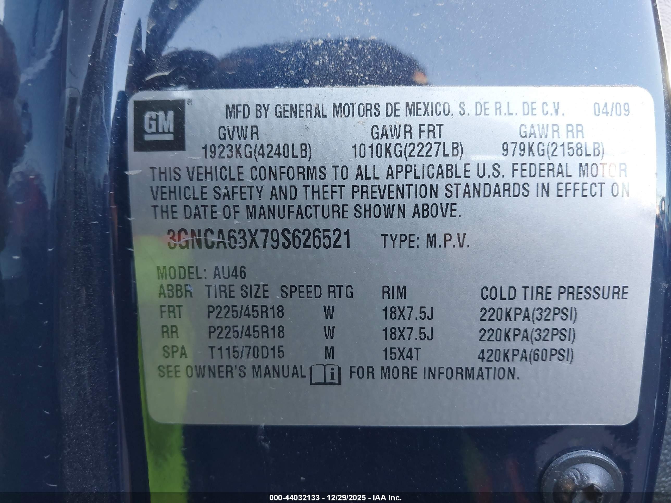 CHEVROLET HHR image 9