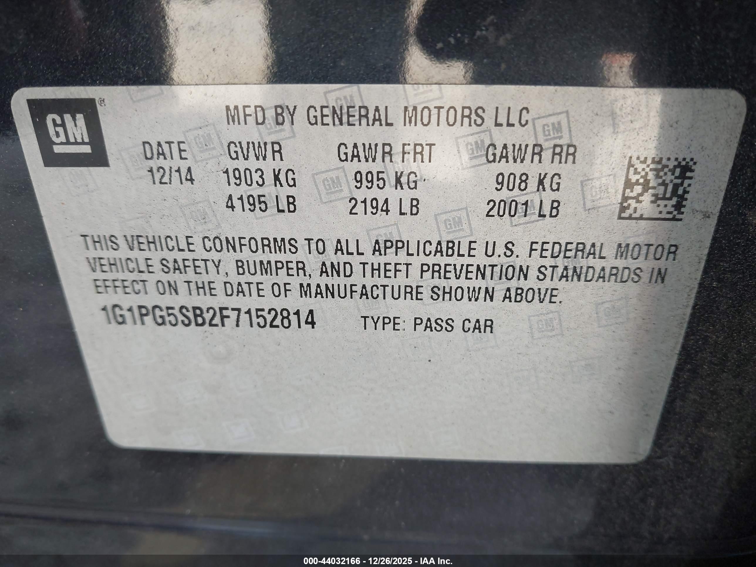 CHEVROLET CRUZE image 9