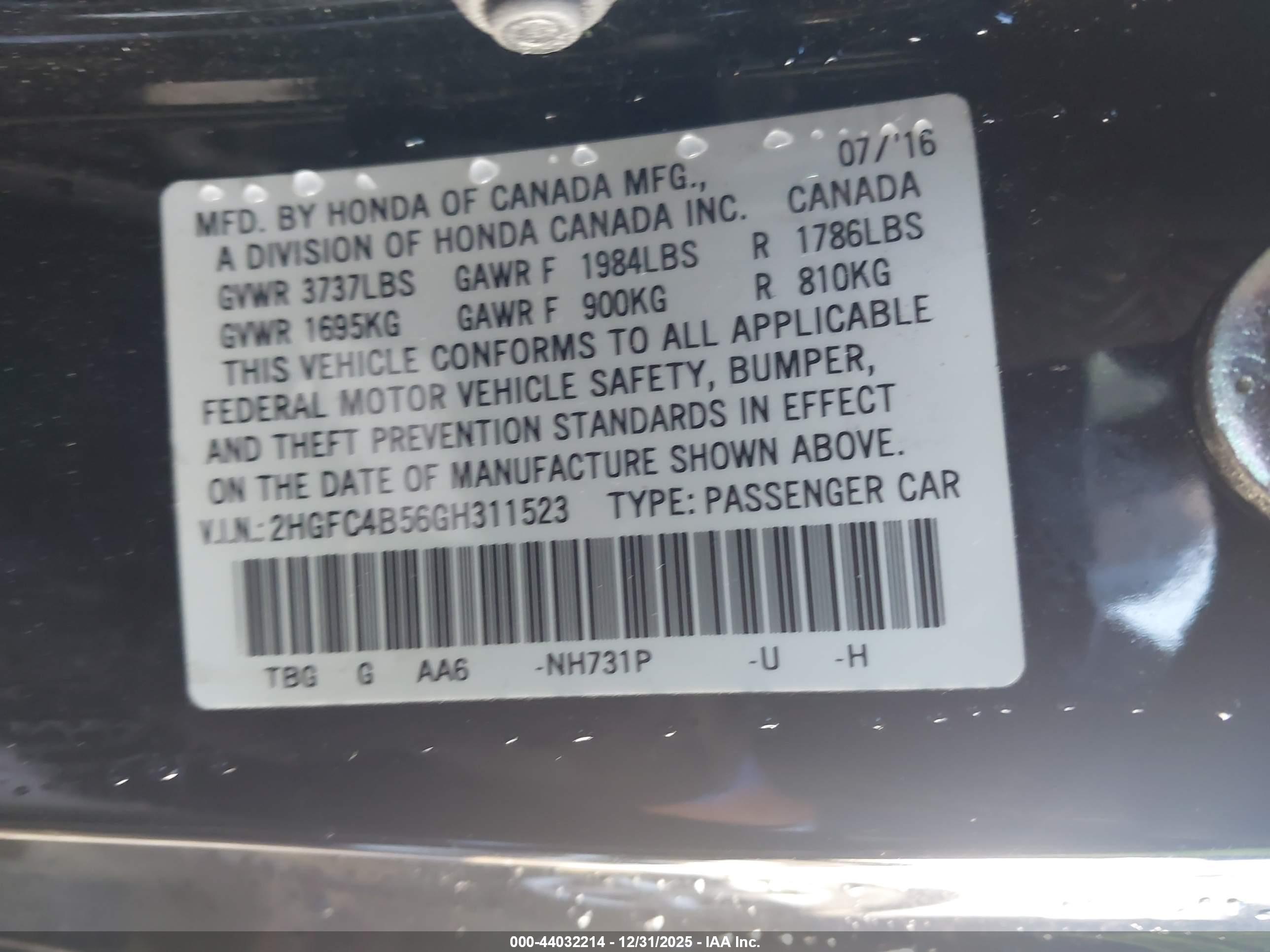 HONDA CIVIC image 9