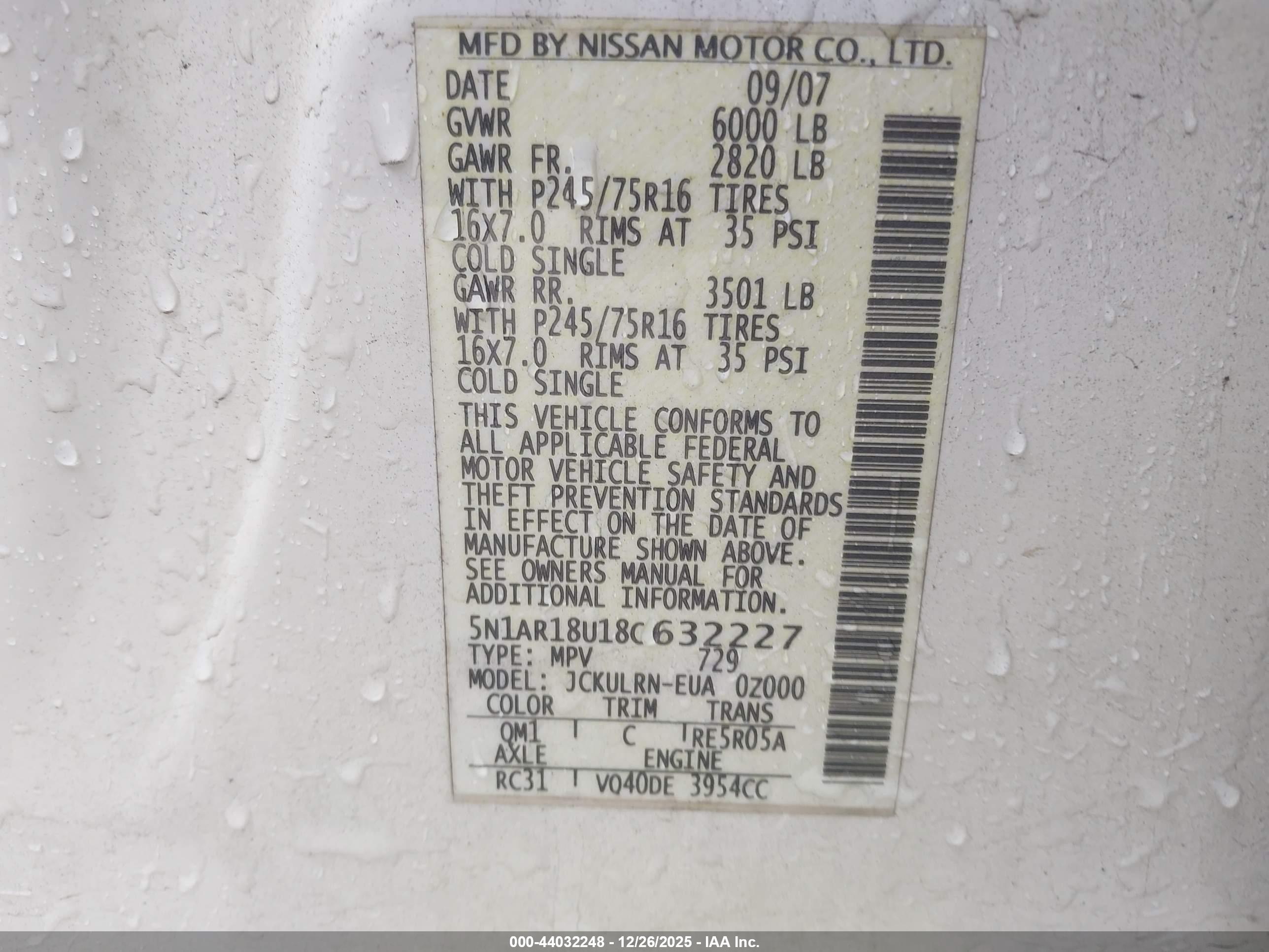 NISSAN PATHFINDER image 9