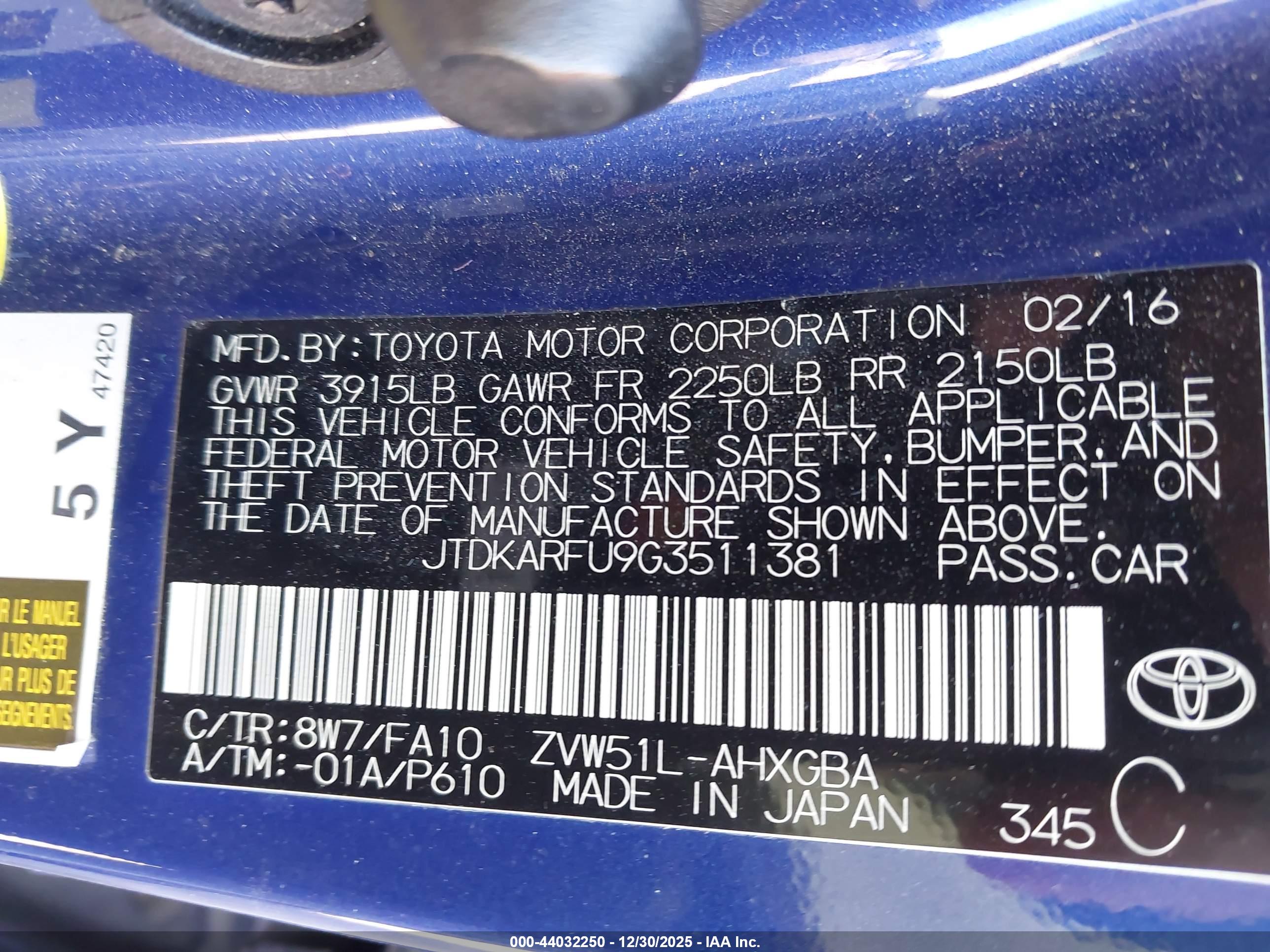 TOYOTA PRIUS image 9