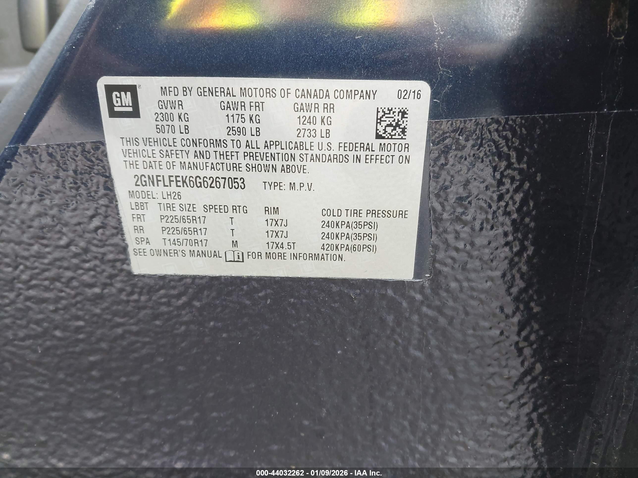 CHEVROLET EQUINOX image 9