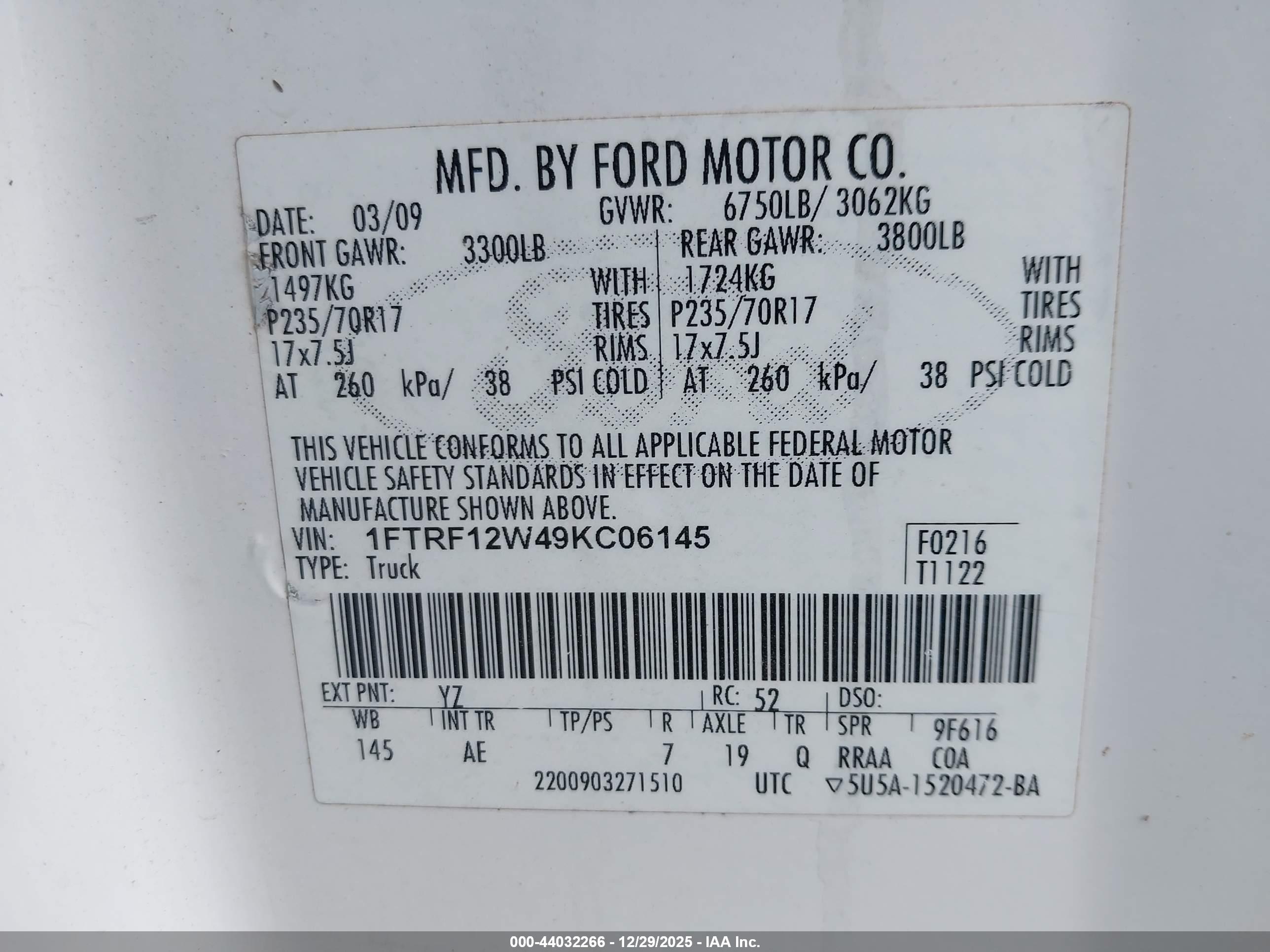 FORD F-150 image 9