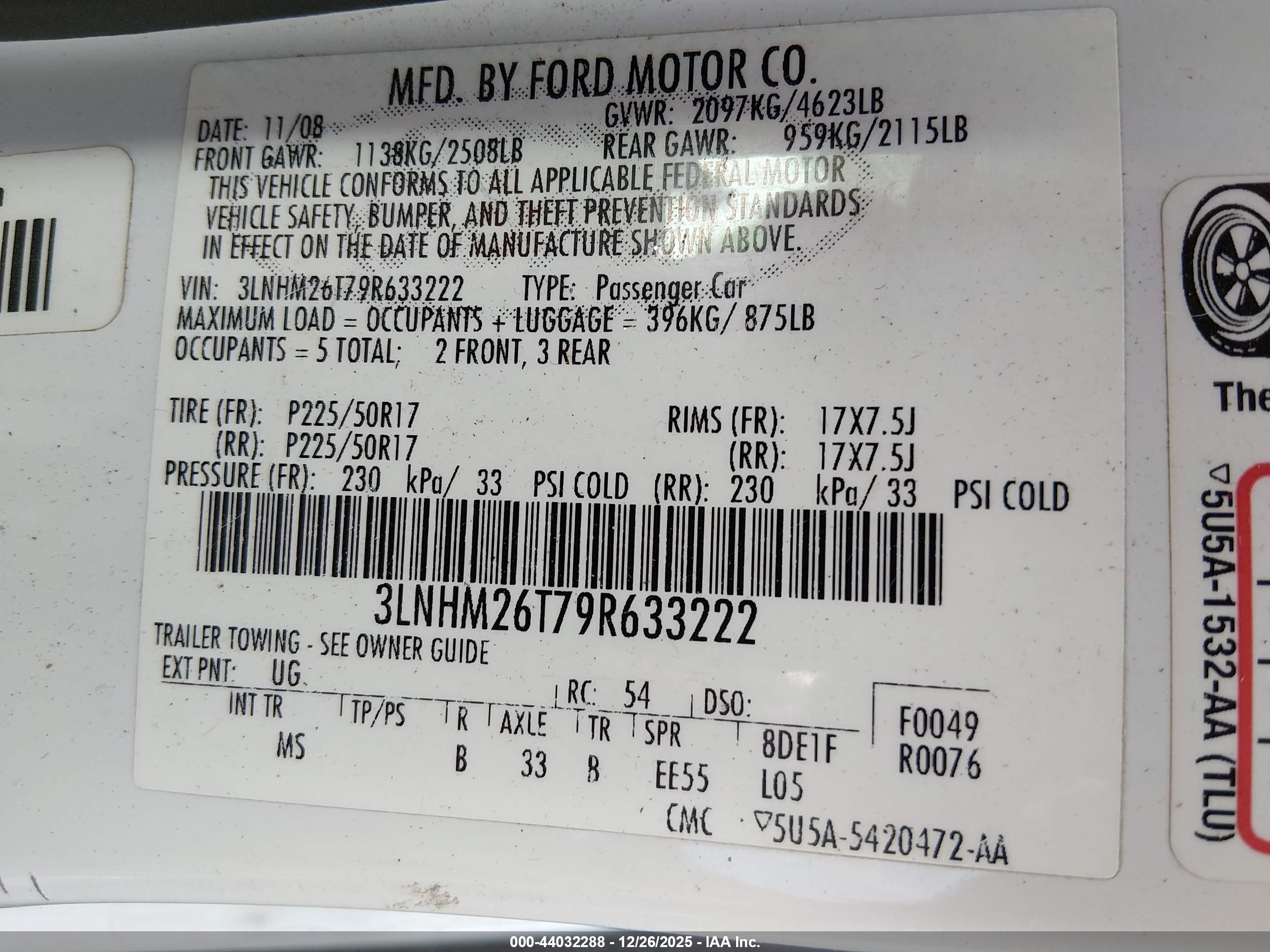 LINCOLN MKZ image 9
