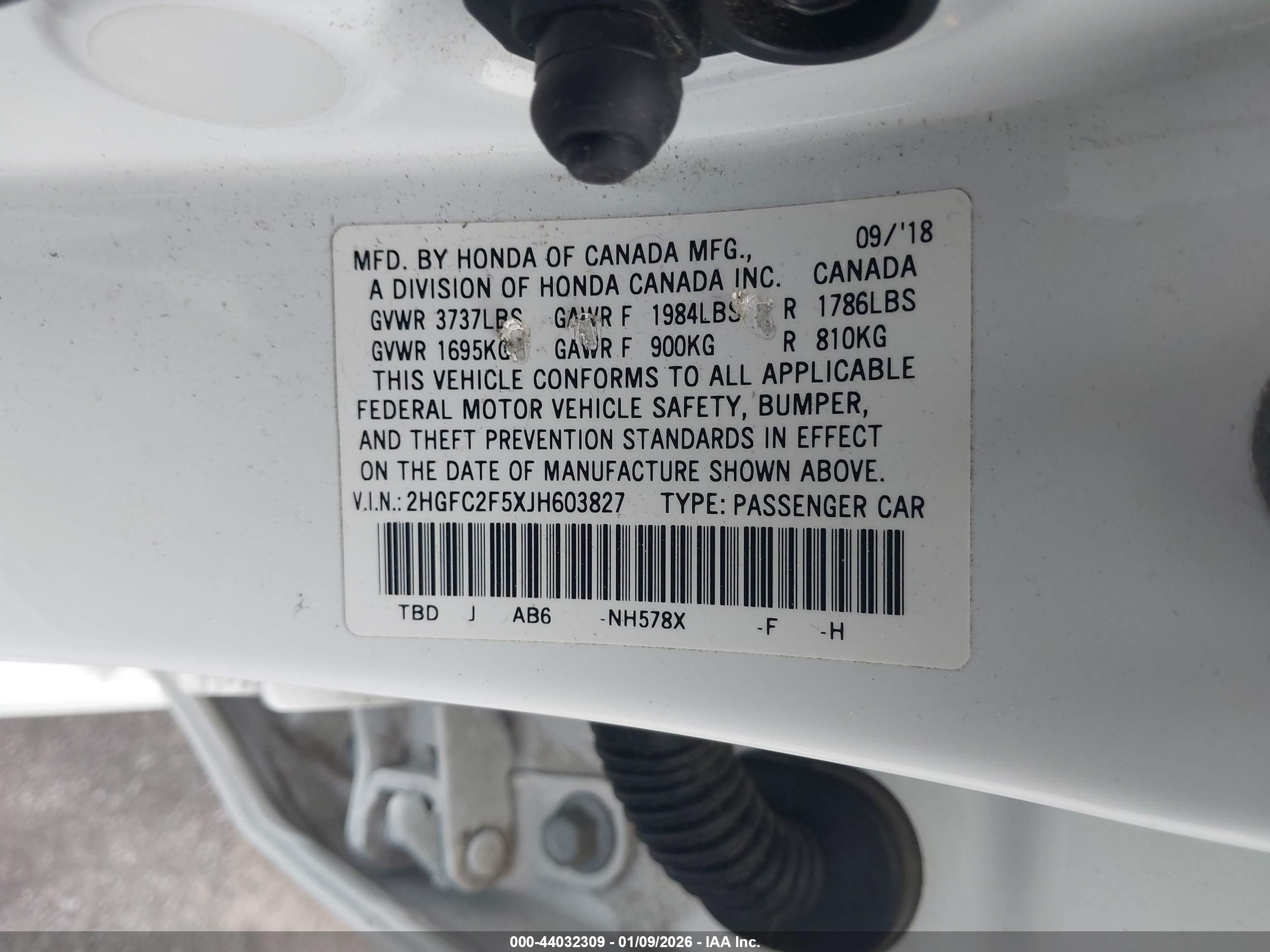 HONDA CIVIC image 9
