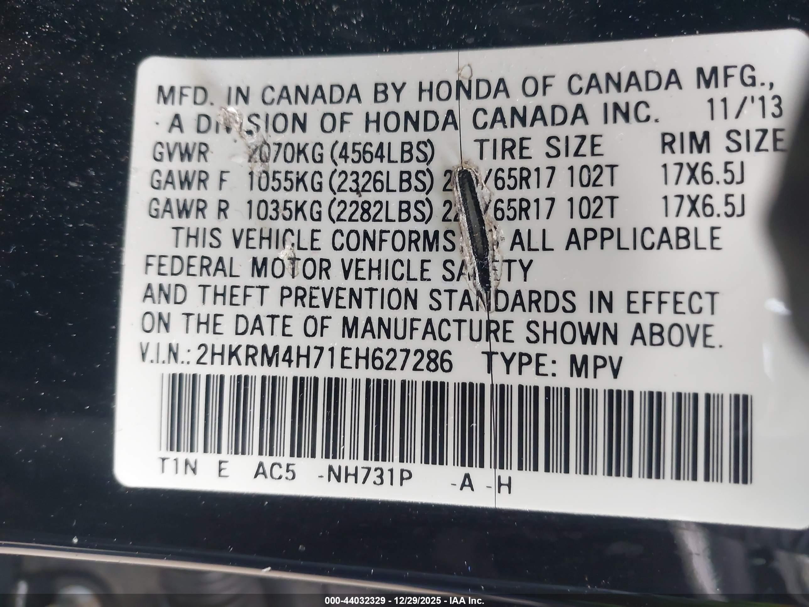 HONDA CR-V image 9