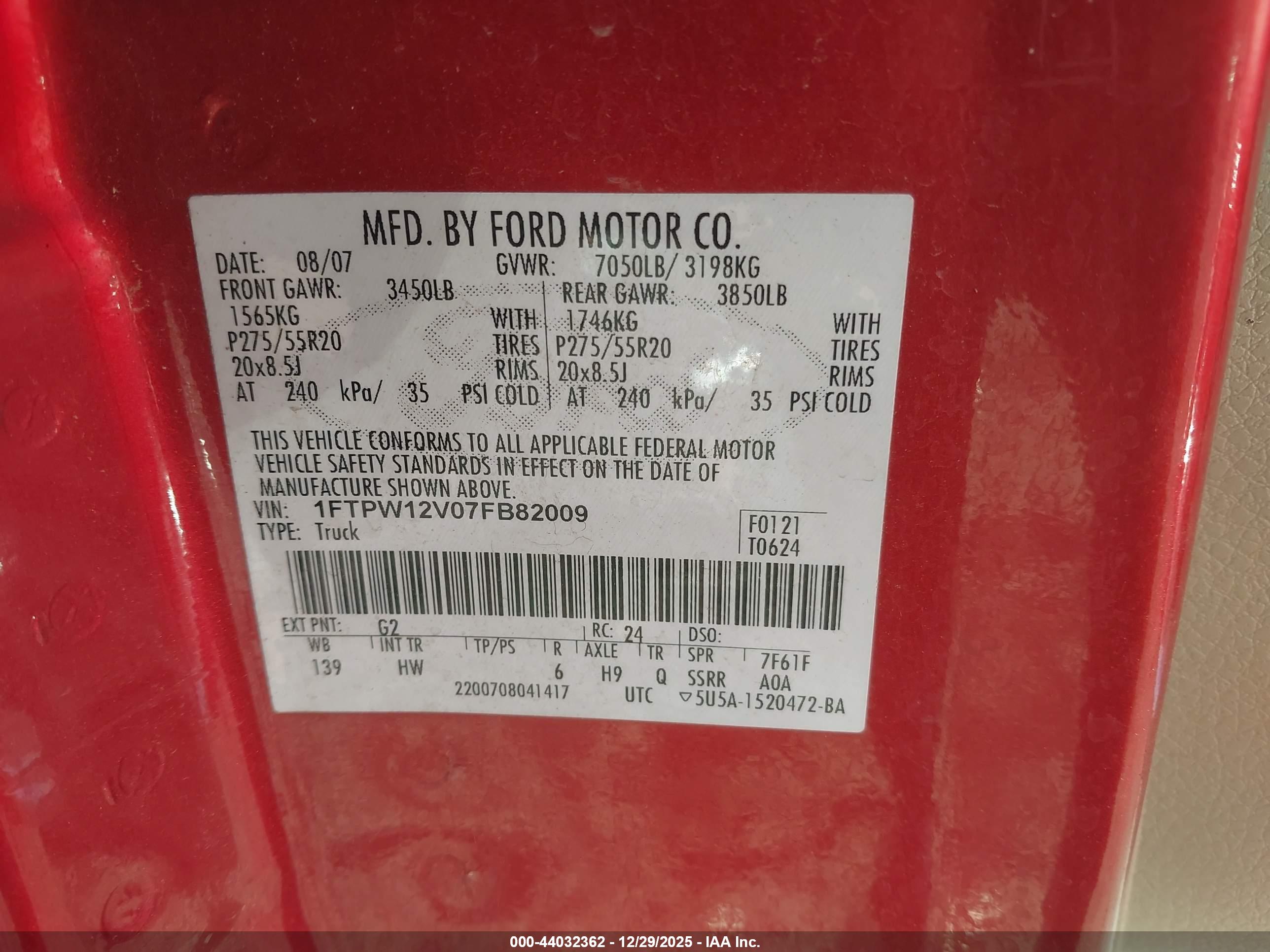 FORD F150 image 9
