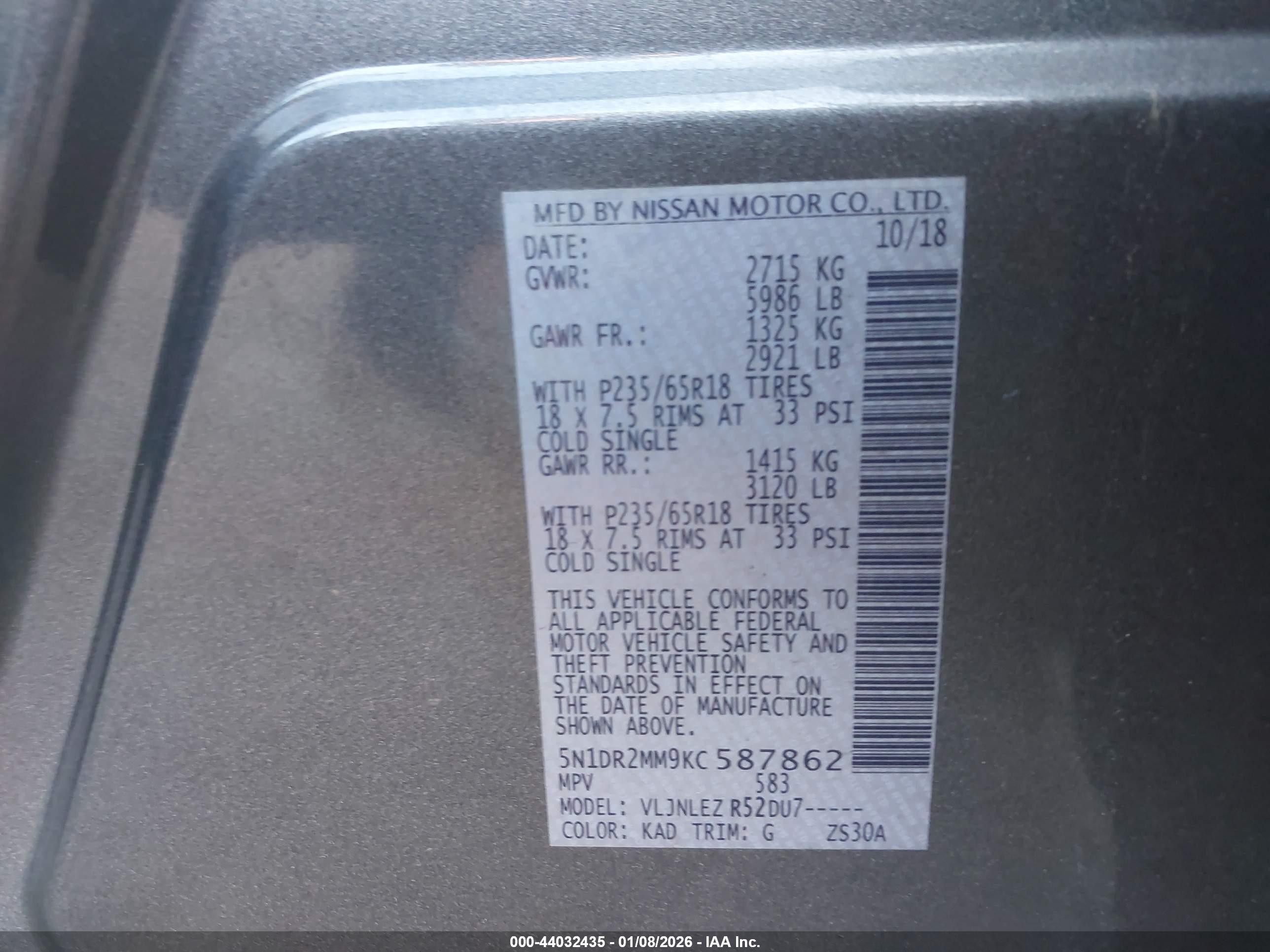 NISSAN PATHFINDER image 9