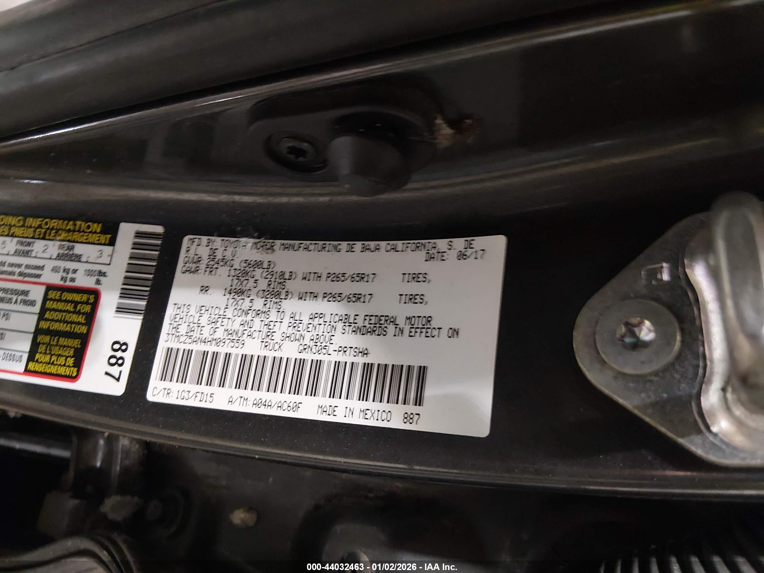 TOYOTA TACOMA image 9