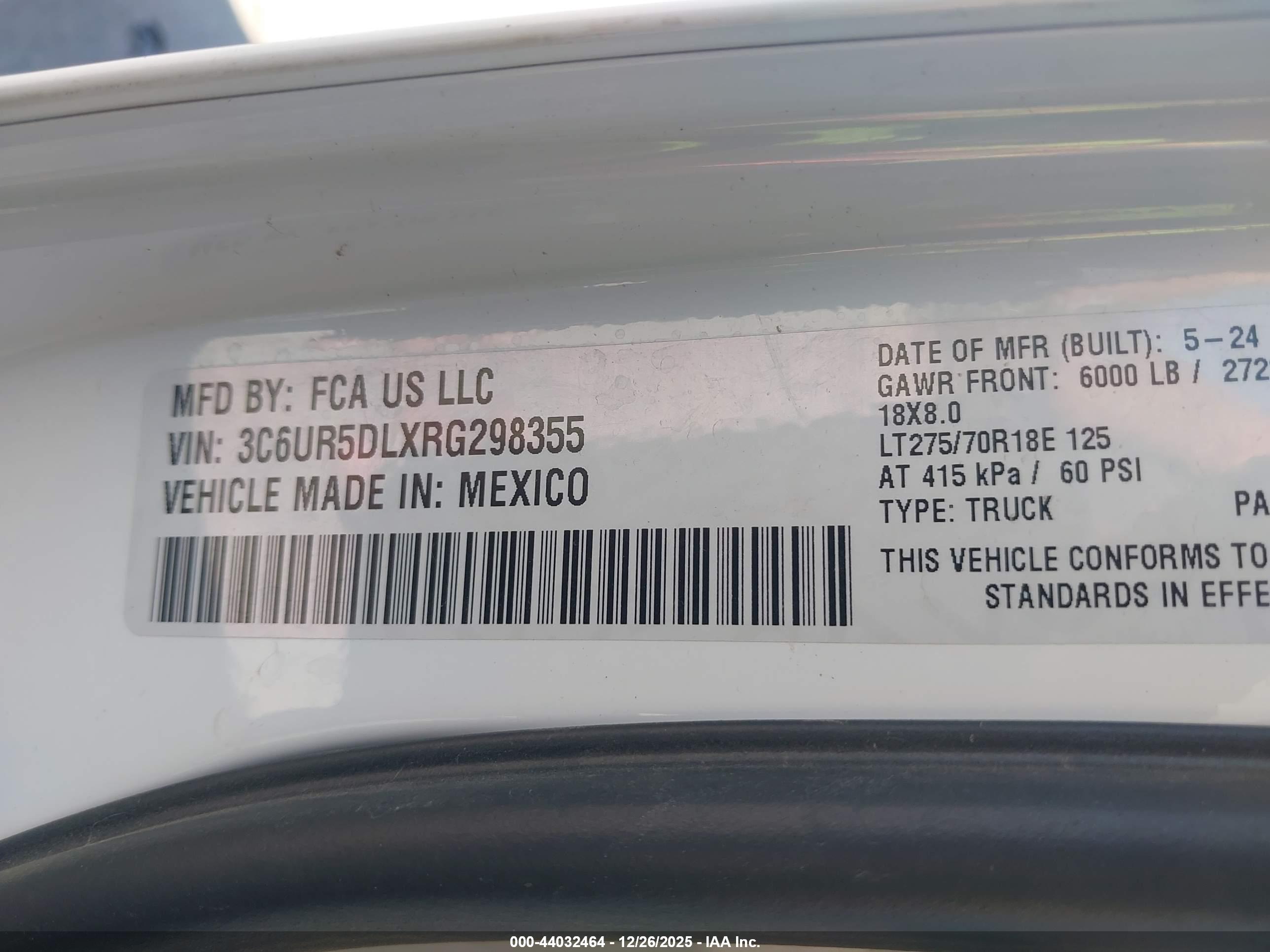 RAM 2500 image 9