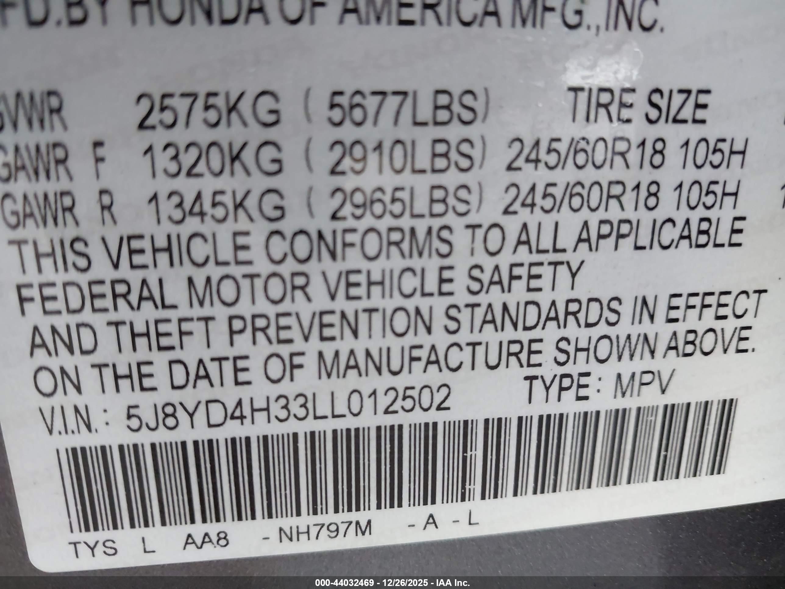 ACURA MDX image 9