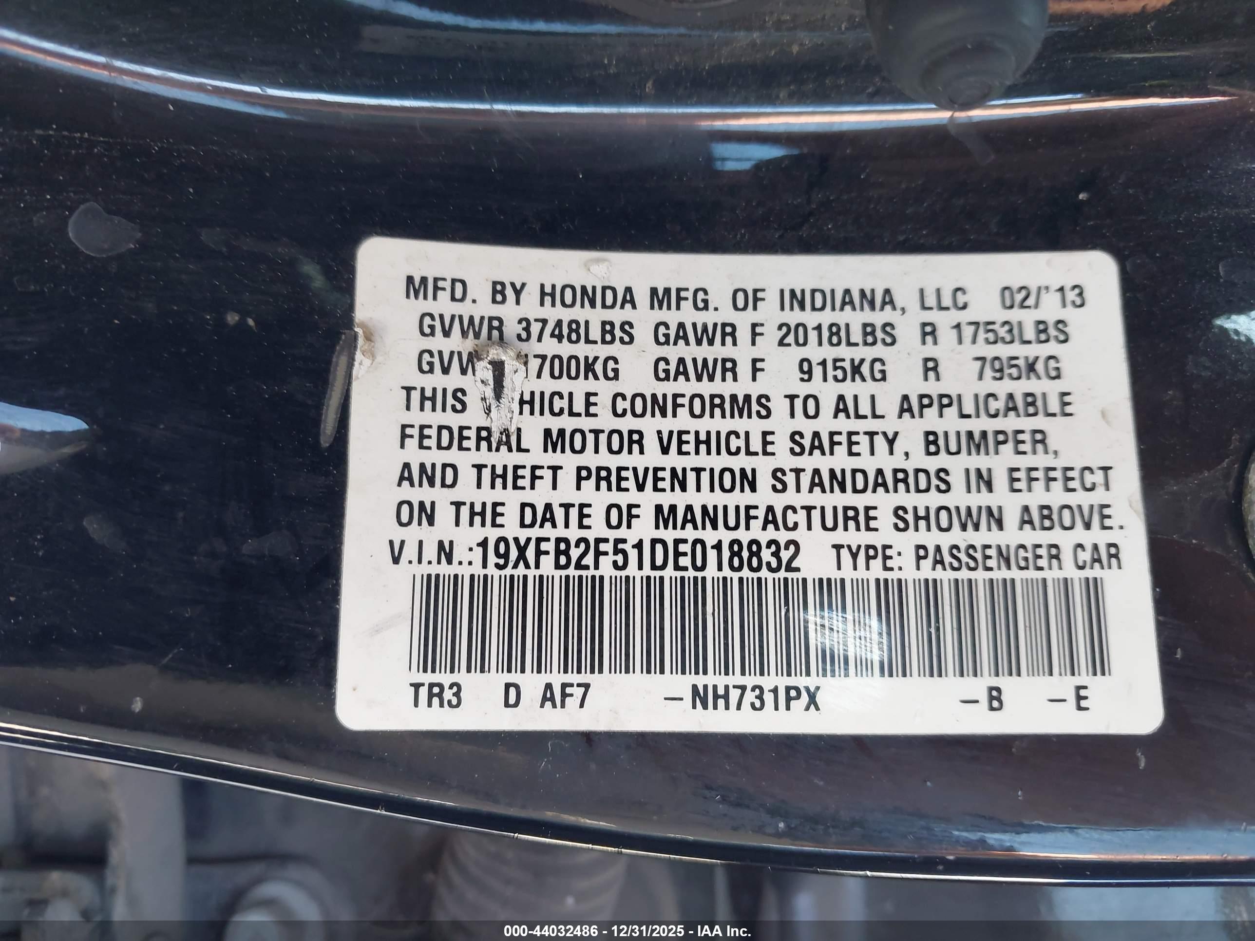 HONDA CIVIC image 9