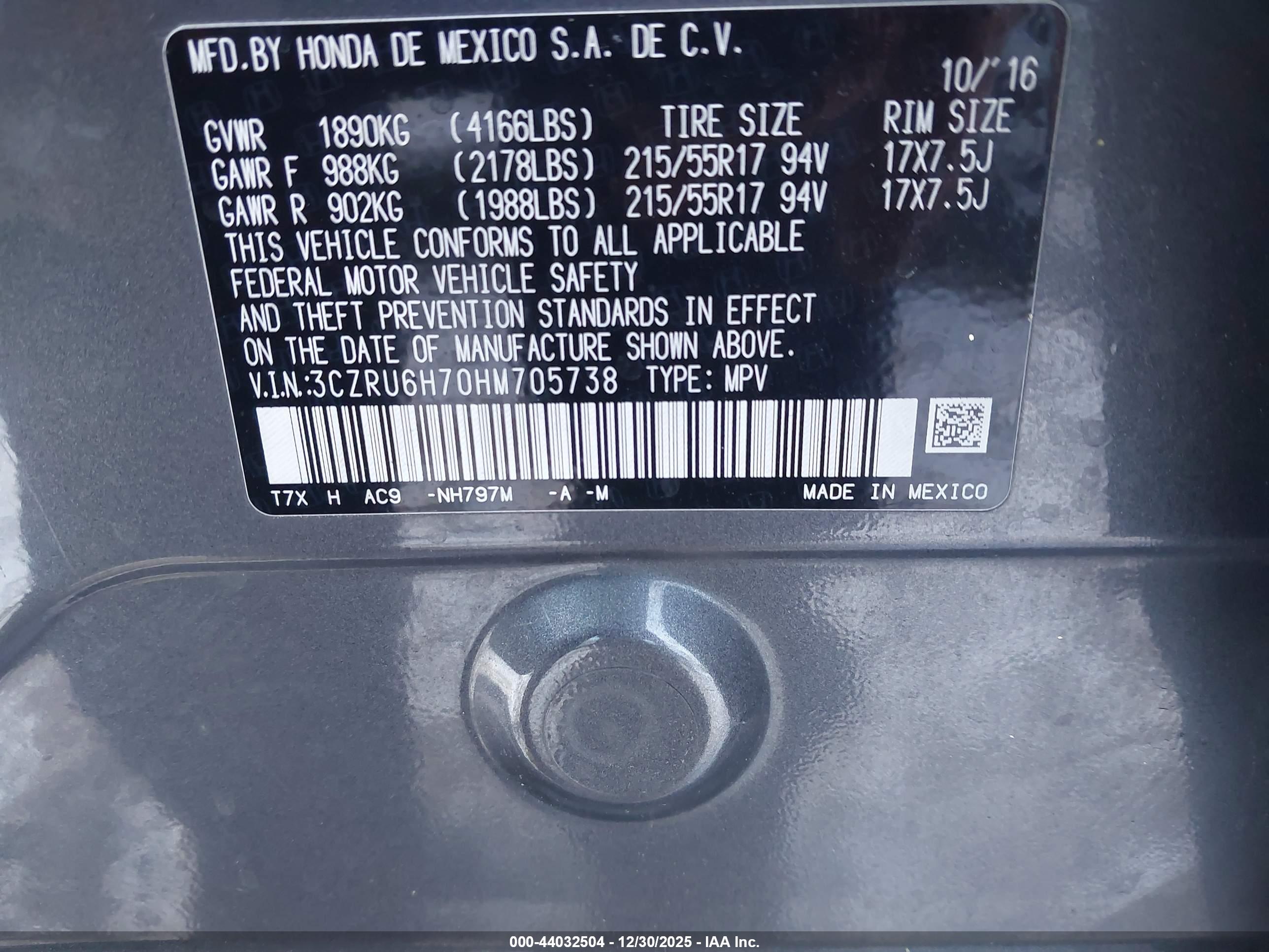 HONDA HR-V image 9