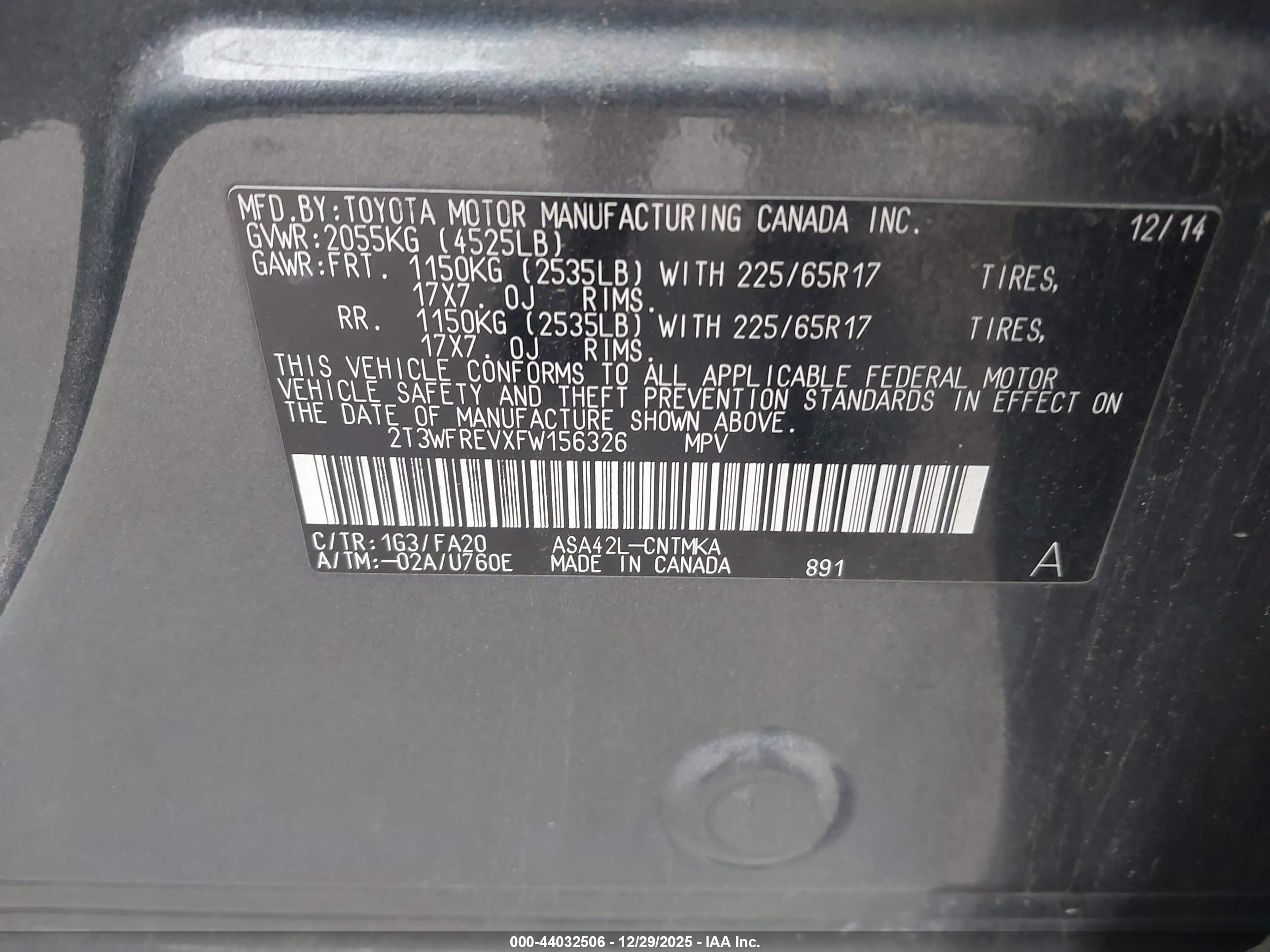 TOYOTA RAV4 image 9