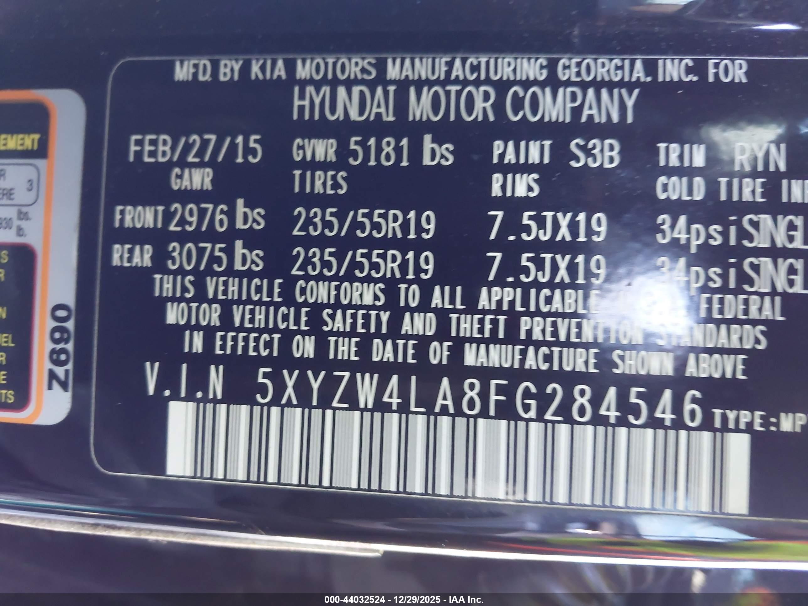 HYUNDAI SANTA image 9