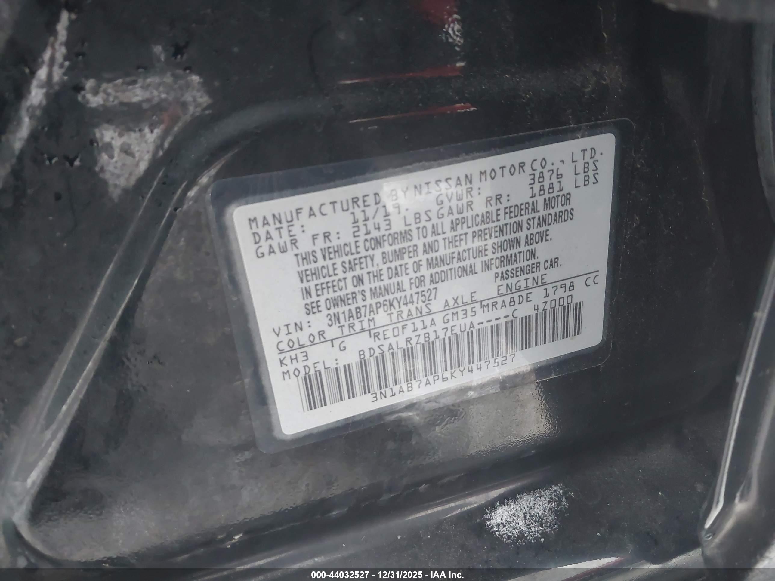NISSAN SENTRA image 9