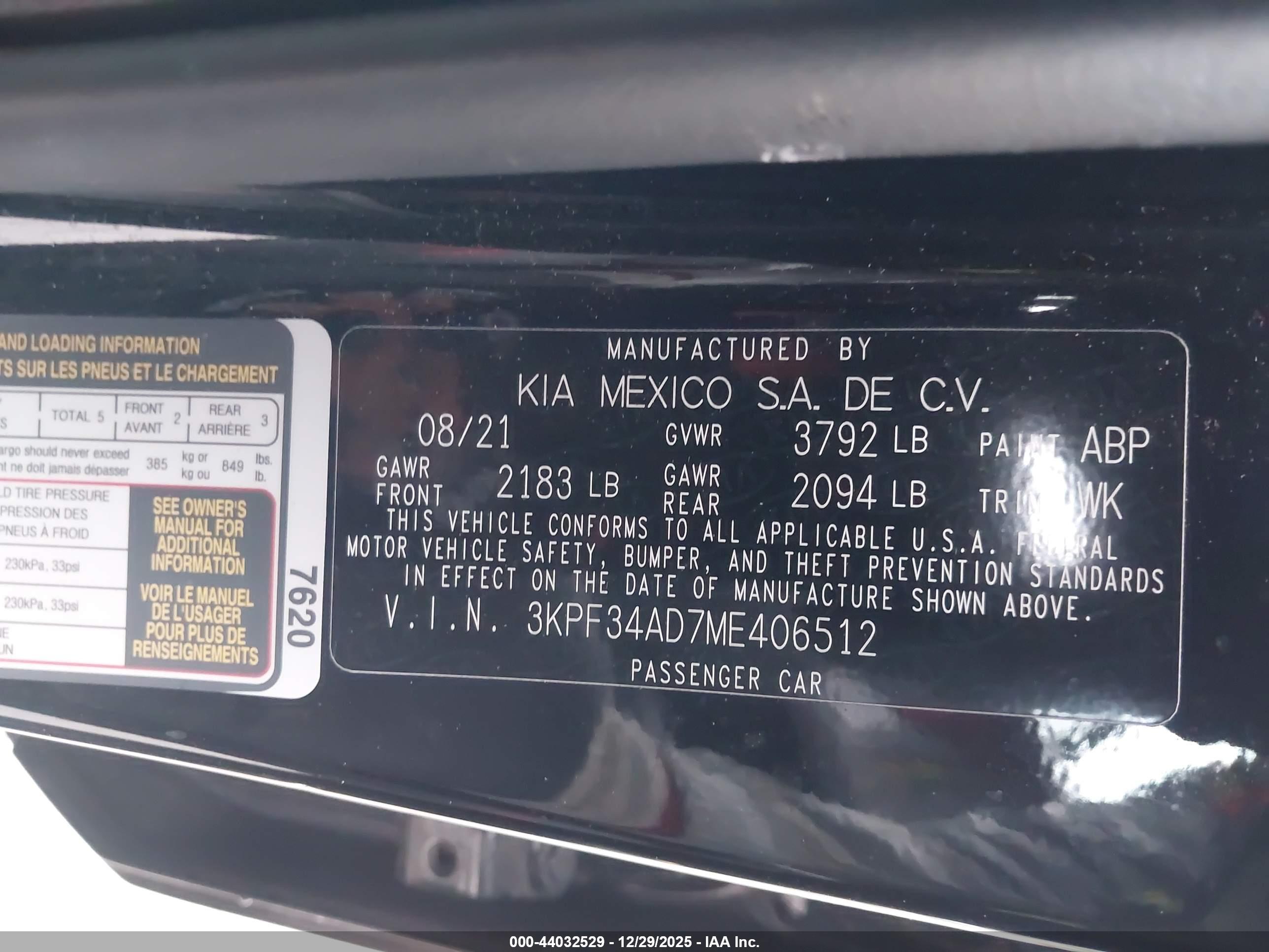 KIA FORTE image 9