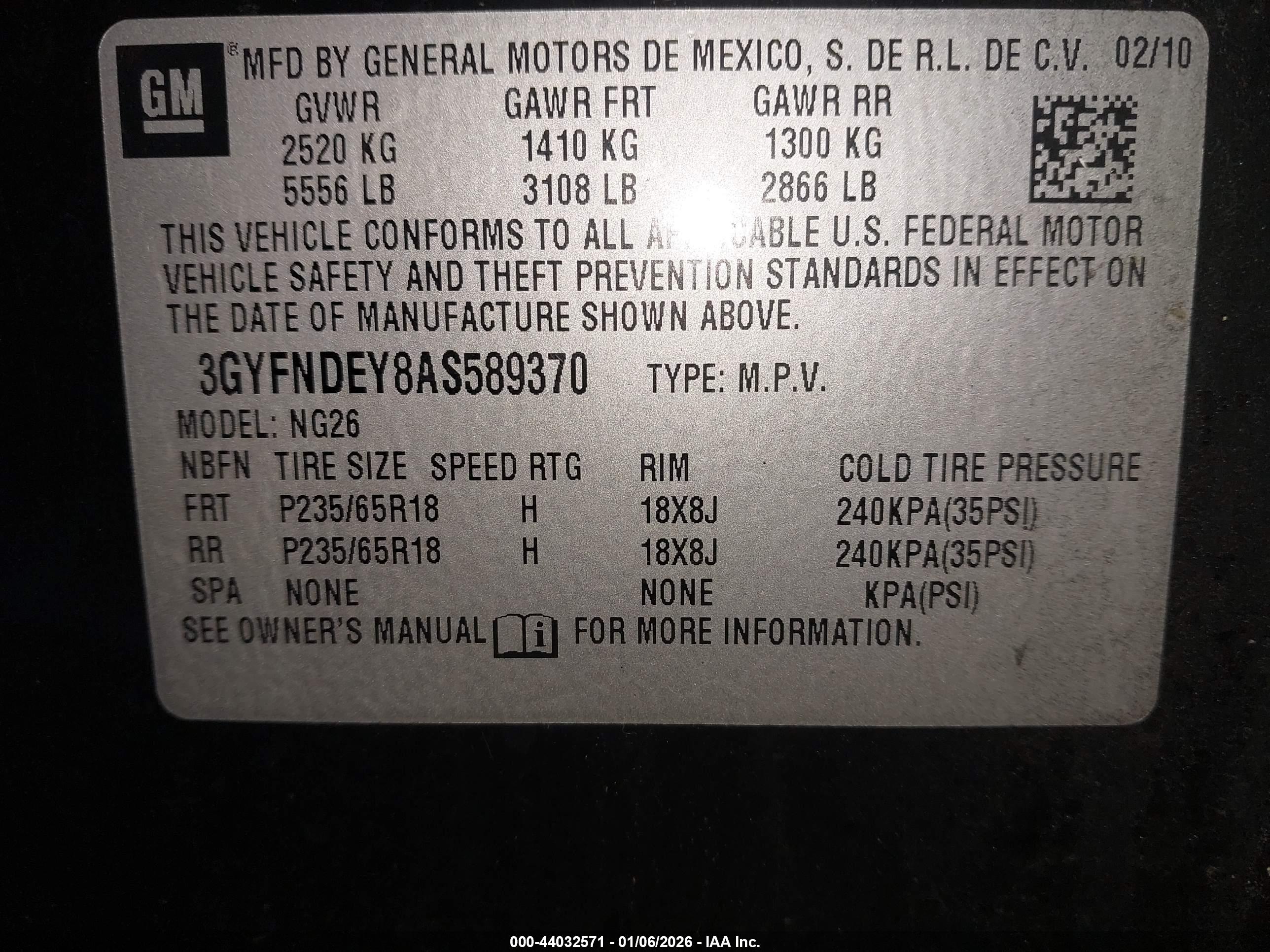CADILLAC SRX image 9