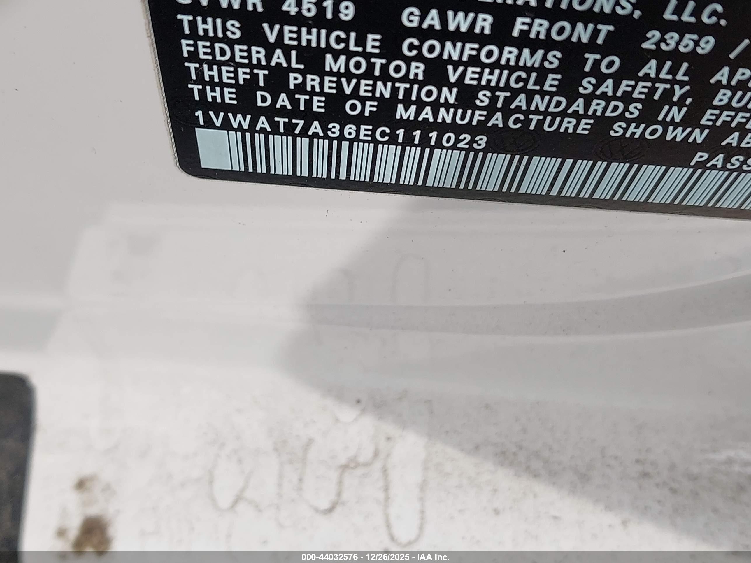 VOLKSWAGEN PASSAT image 9